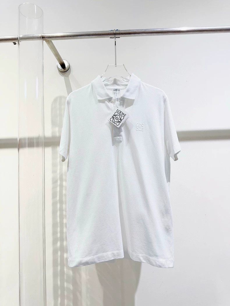 Loewe LOEWE Embroidered polo shirt Size US M / EU 48-50 / 2 - 1 Thumbnail
