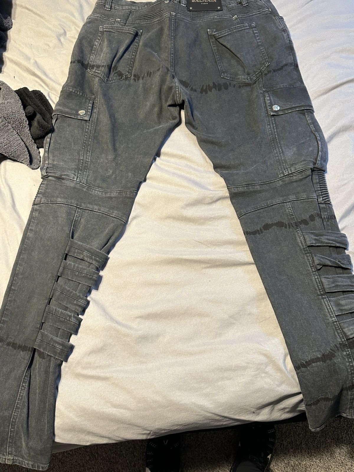 image of Balmain Denim Jeans in Blue, Men's (Size 36)