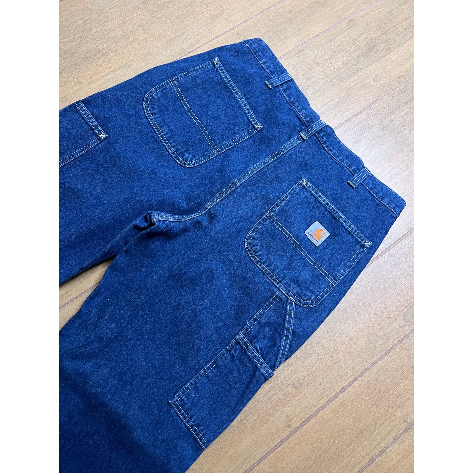 Carhartt Vintage Carhartt Dungaree Fit Carpenter Jeans, Sz 34x30 Y2K Size US 34 / EU 50 - 9 Thumbnail