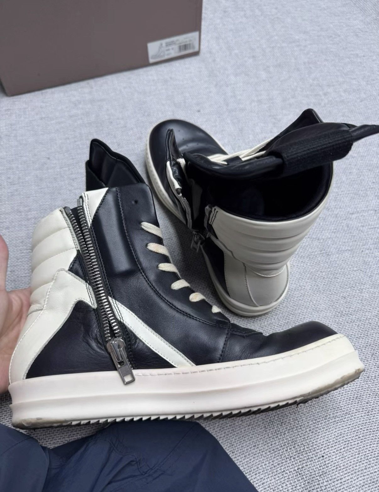Rick Owens Rick Owens Main Line Reverse Triangle K37 Size US 9 / EU 42 - 4 Thumbnail