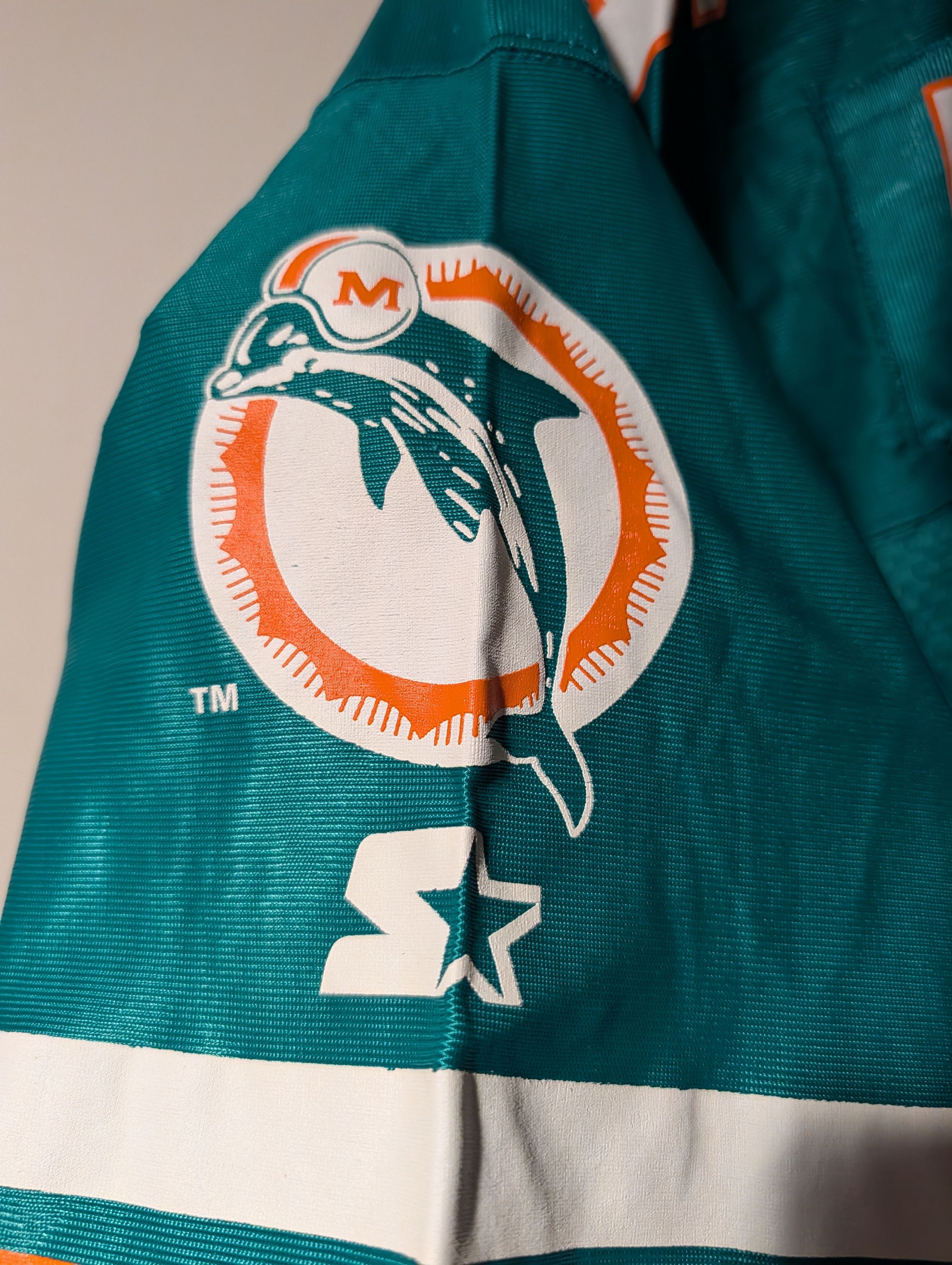 Starter VTG 1995 Miami Dolphins Starter NFL Jersey Fred Barnett 86 Size US XL / EU 56 / 4 - 4 Thumbnail