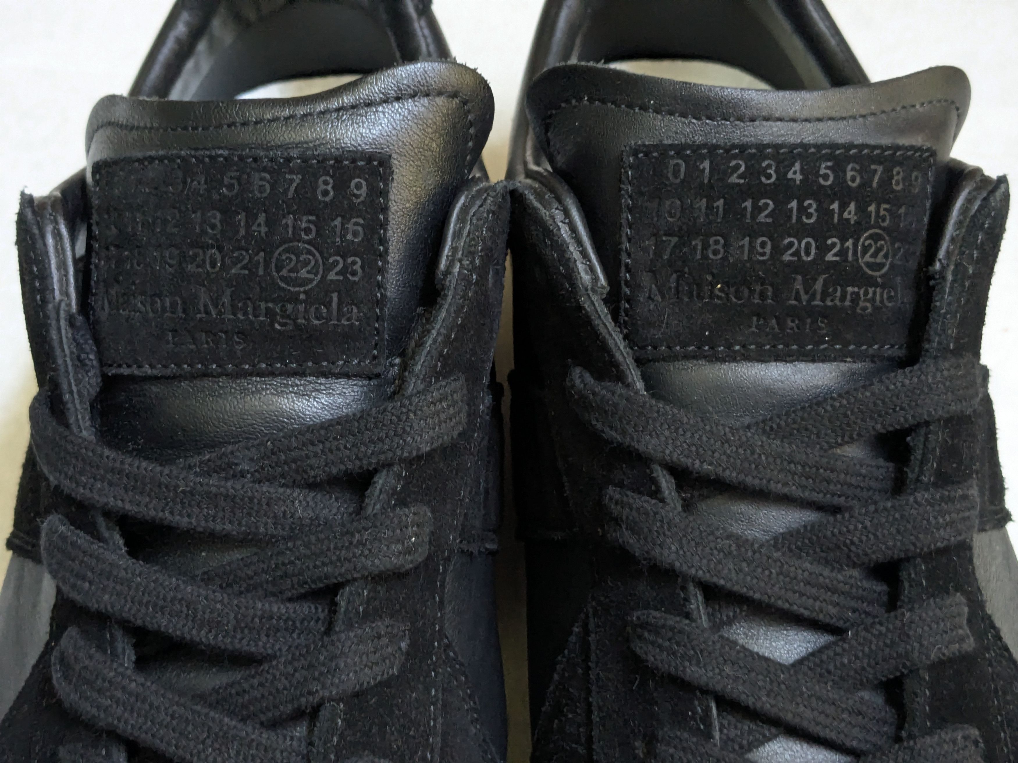 Maison Margiela Maison Margiela Replica GAT Black 11 44 Low Tops Size US 11 / EU 44 - 5 Thumbnail