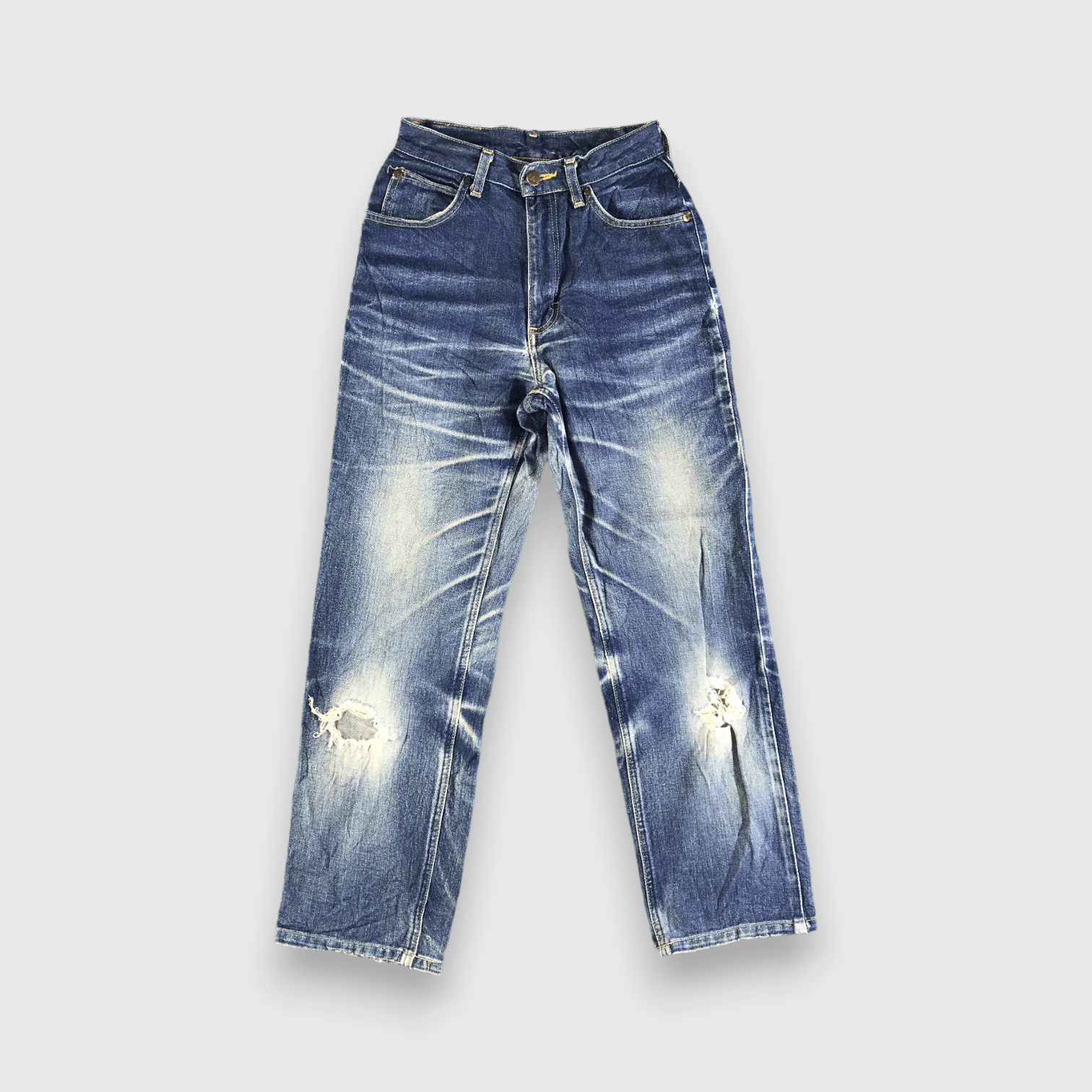 Lee Vintage Blue Wash Lee Jeans-J3913 Size US 26 / EU 42 - 1 Thumbnail