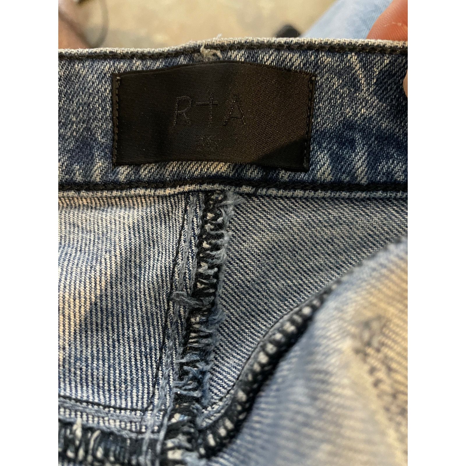Rta RTA Jeans Light Wash Used 36 Size US 36 / EU 52 - 3 Thumbnail