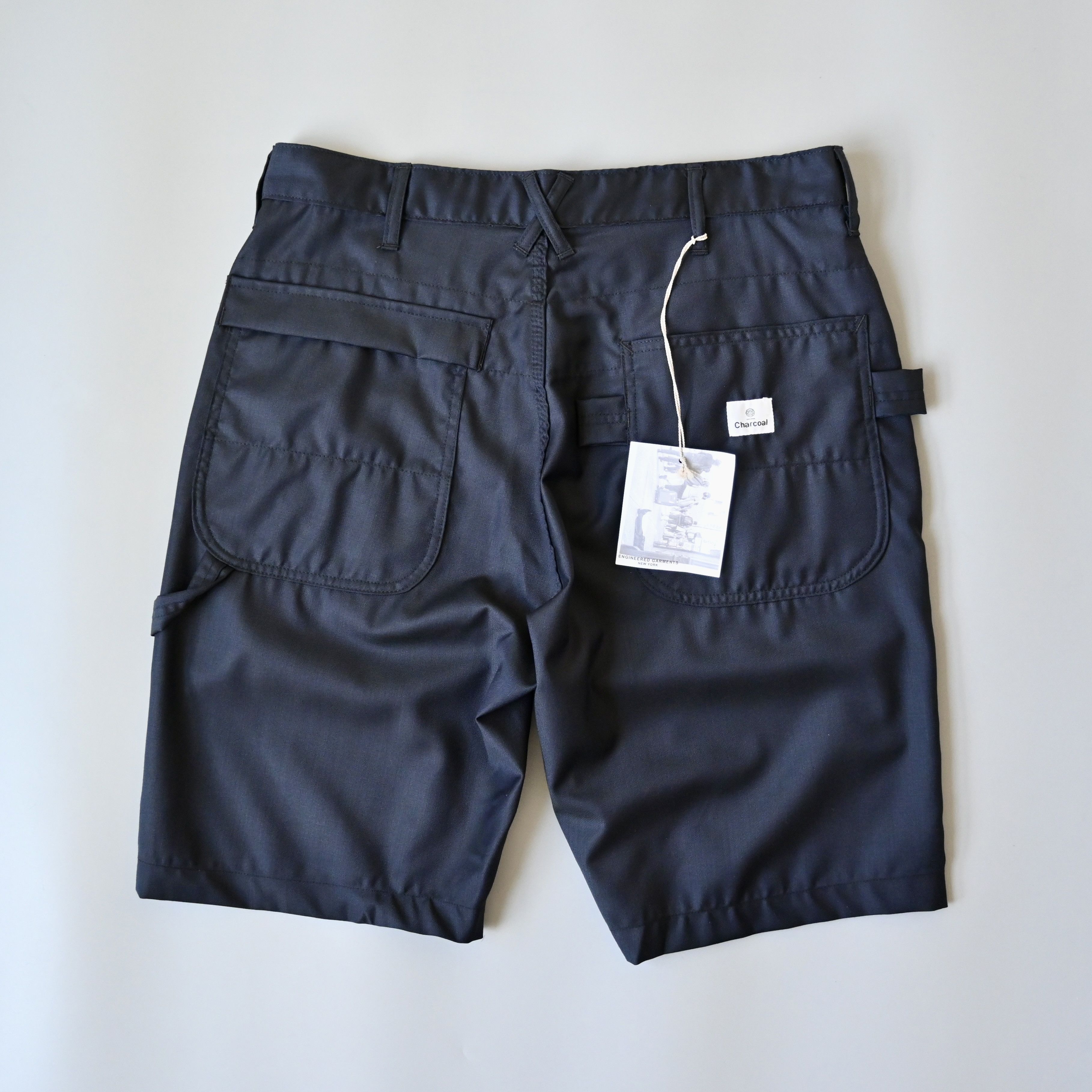 Engineered Garments UNUSED, Engineered Garments painter shorts, navy wool, S Size US 33 - 2 Thumbnail