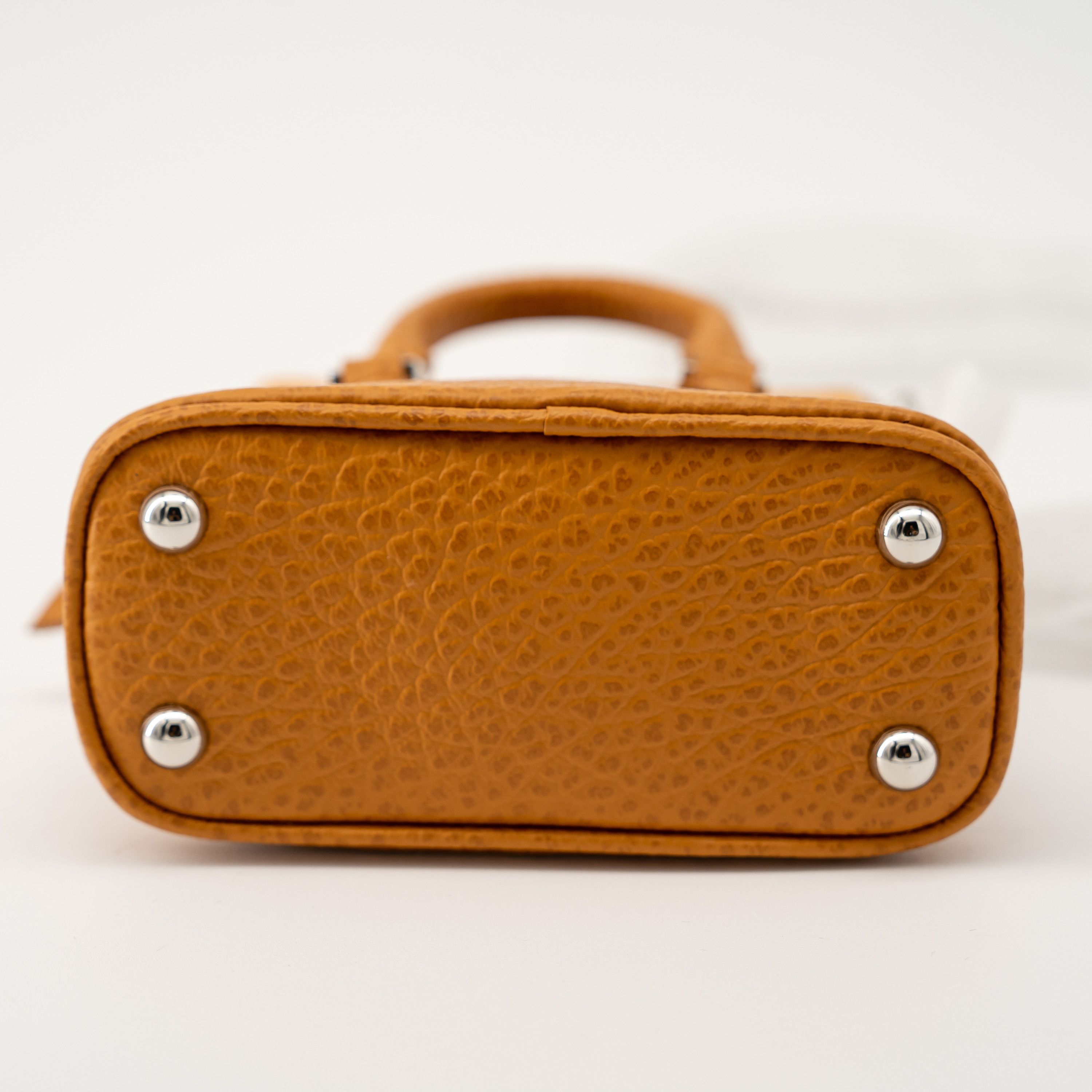 Maison Margiela Maison Margiela 5AC Classique Baby Pebbled Leather Bag Size ONE SIZE - 4 Thumbnail
