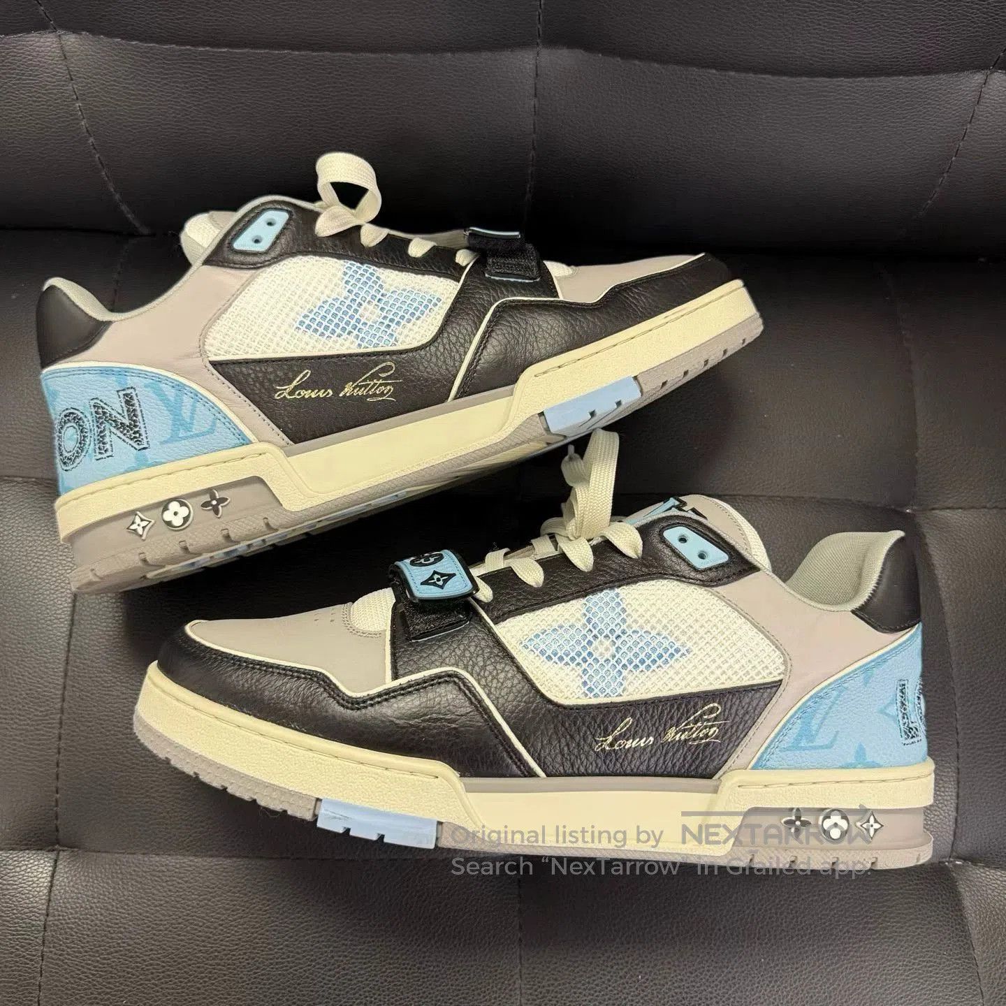 Louis Vuitton Louis Vuitton 2024 Trainer Low Top Sneakers. Size US 9 / EU 42 - 6 Thumbnail