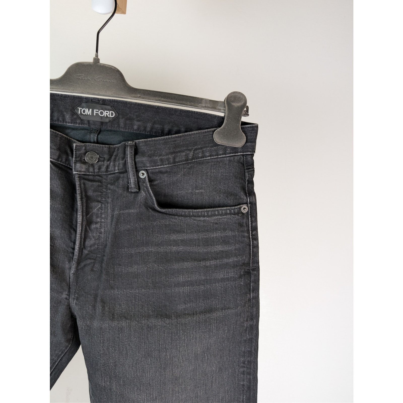 Tom Ford o1rshd1 Slim Fit Denim Jeans in Aged Black 36 Size US 36 / EU 52 - 5 Thumbnail