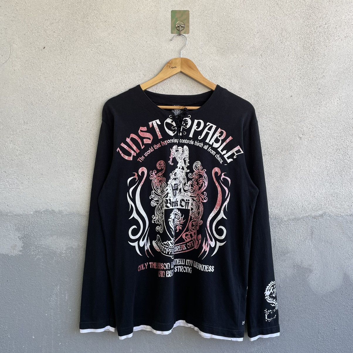 希少20471120 Hyoma 90s Japanese Brand vintage 90s Hyoma 20471120 longsleeve tee | Grailed