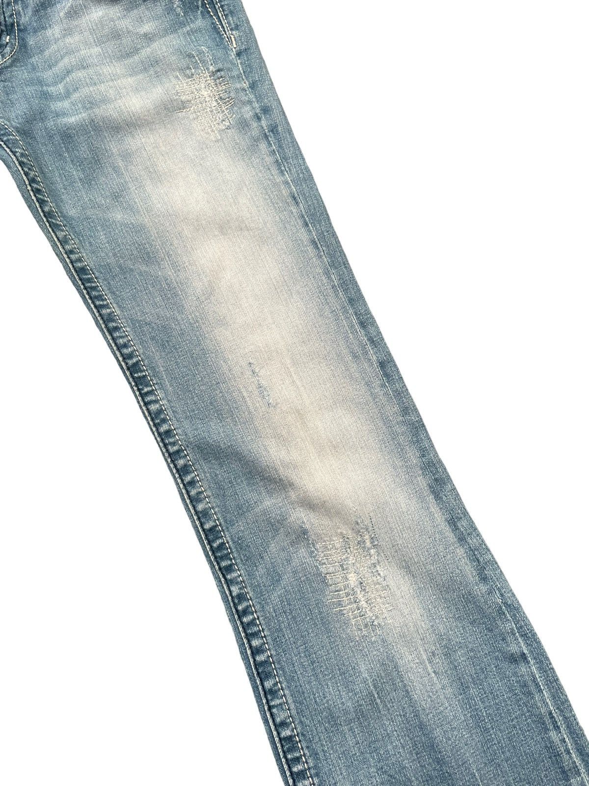 Designer × Miss Me Miss Me Flare Distresed Denim Size 32" / US 10 / IT 46 - 4 Thumbnail