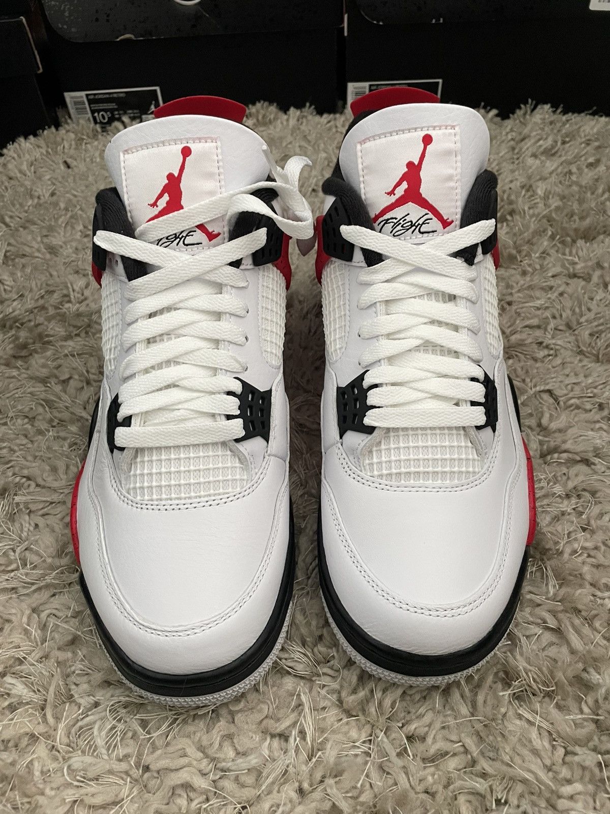 Jordan Brand Jordan 4 Red Cement Size US 9 / EU 42 - 4 Thumbnail