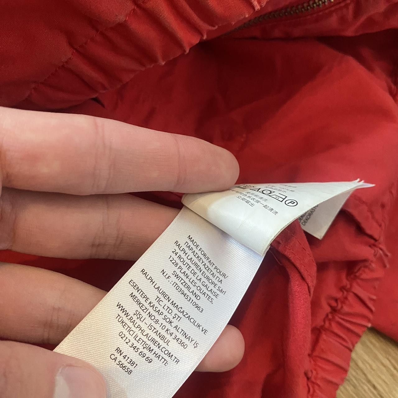 Polo Ralph Lauren Polo Ralph Lauren red jacket with embroidered logo Size US L / EU 52-54 / 3 - 7 Thumbnail