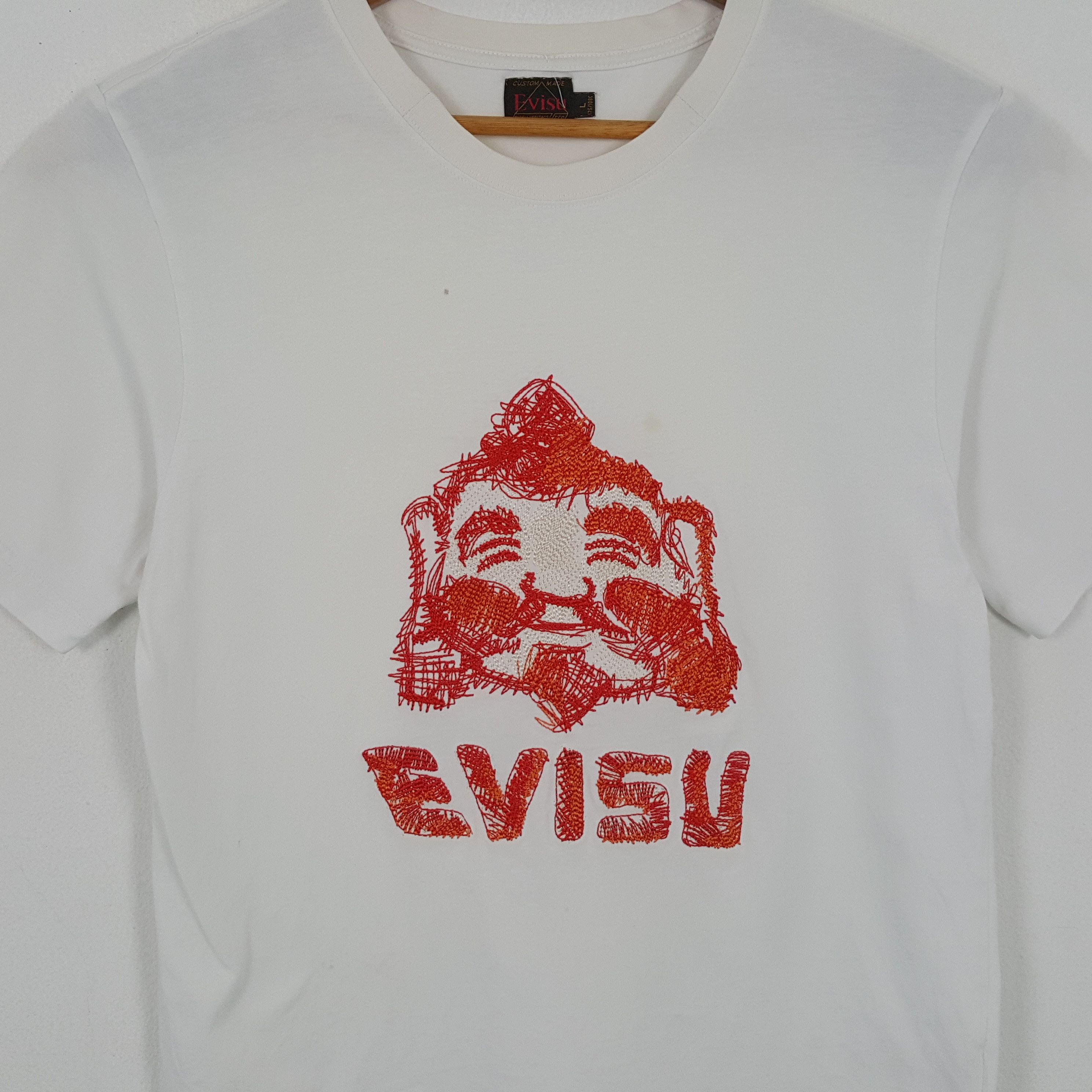 Evisu × Japanese Brand × Vintage Vintage EVISU Japanese Fashion Brand T-Shirts Size US M / EU 48-50 / 2 - 2 Thumbnail