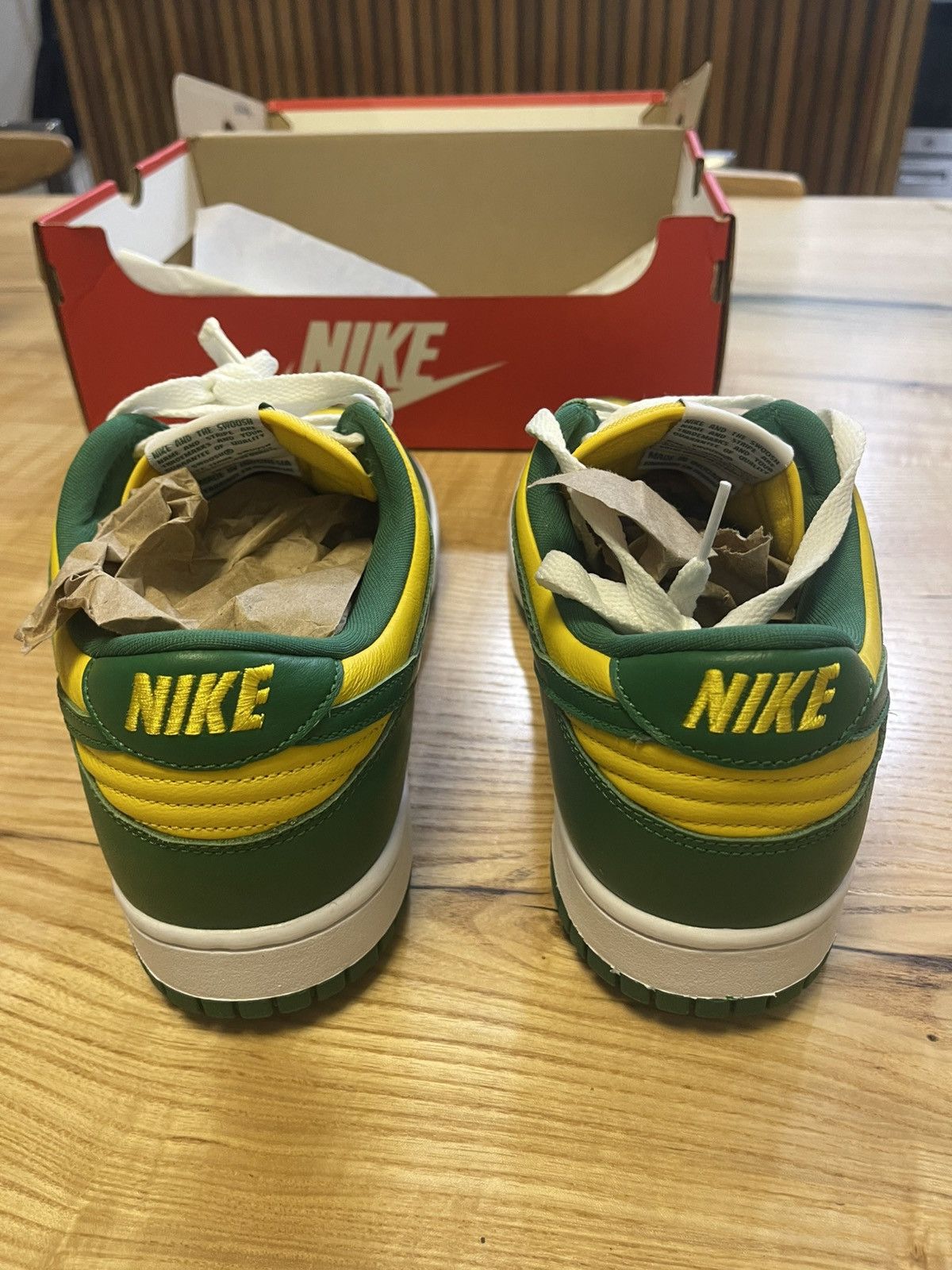 Nike Nike dunk low Brasil size 10.5 Size US 10.5 / EU 43-44 - 4 Thumbnail