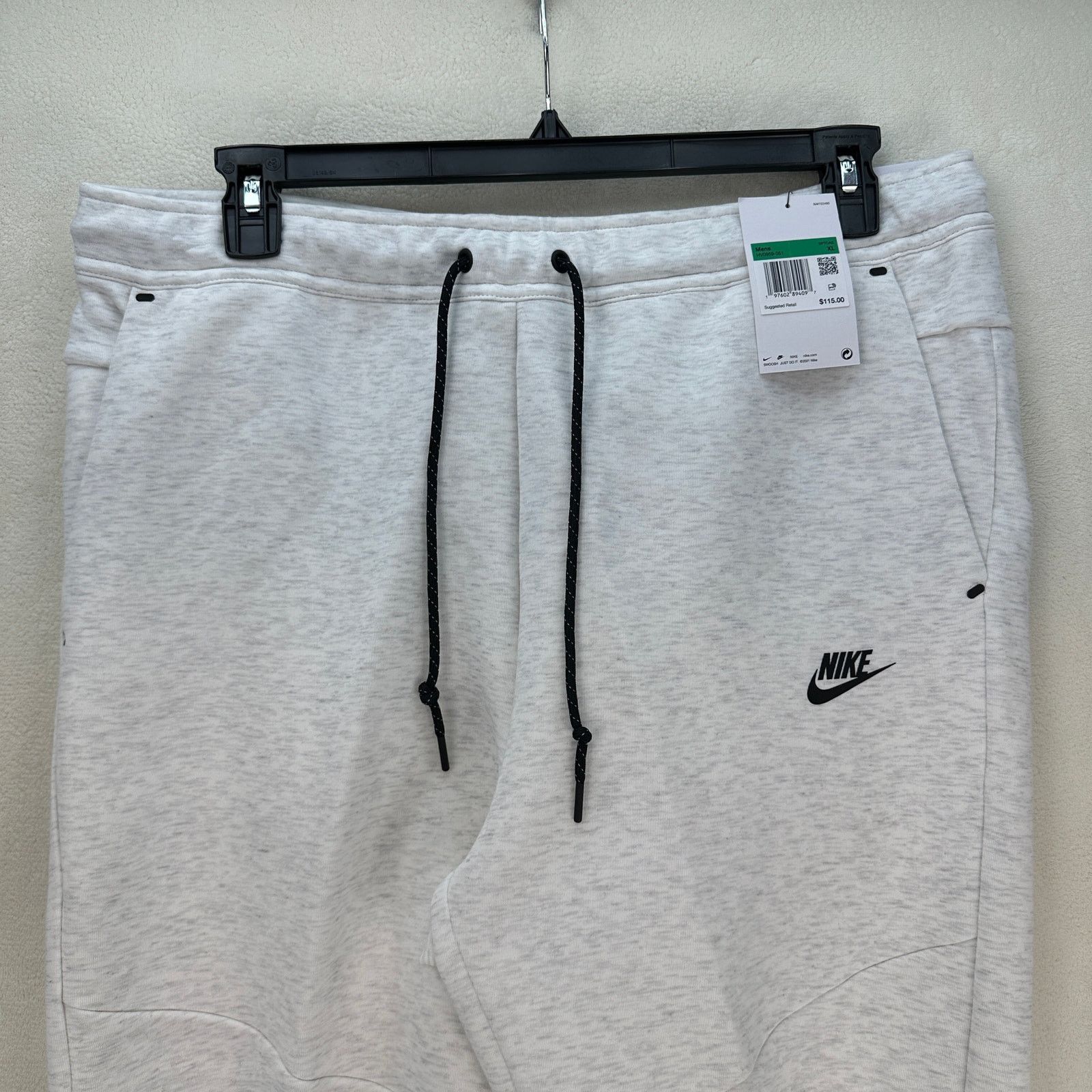 Nike NIKE MEN'S XXL TECH FLEECE JOGGER BIRCH HEATHER HV0959-051 Size US 40 / EU 56 - 2 Thumbnail