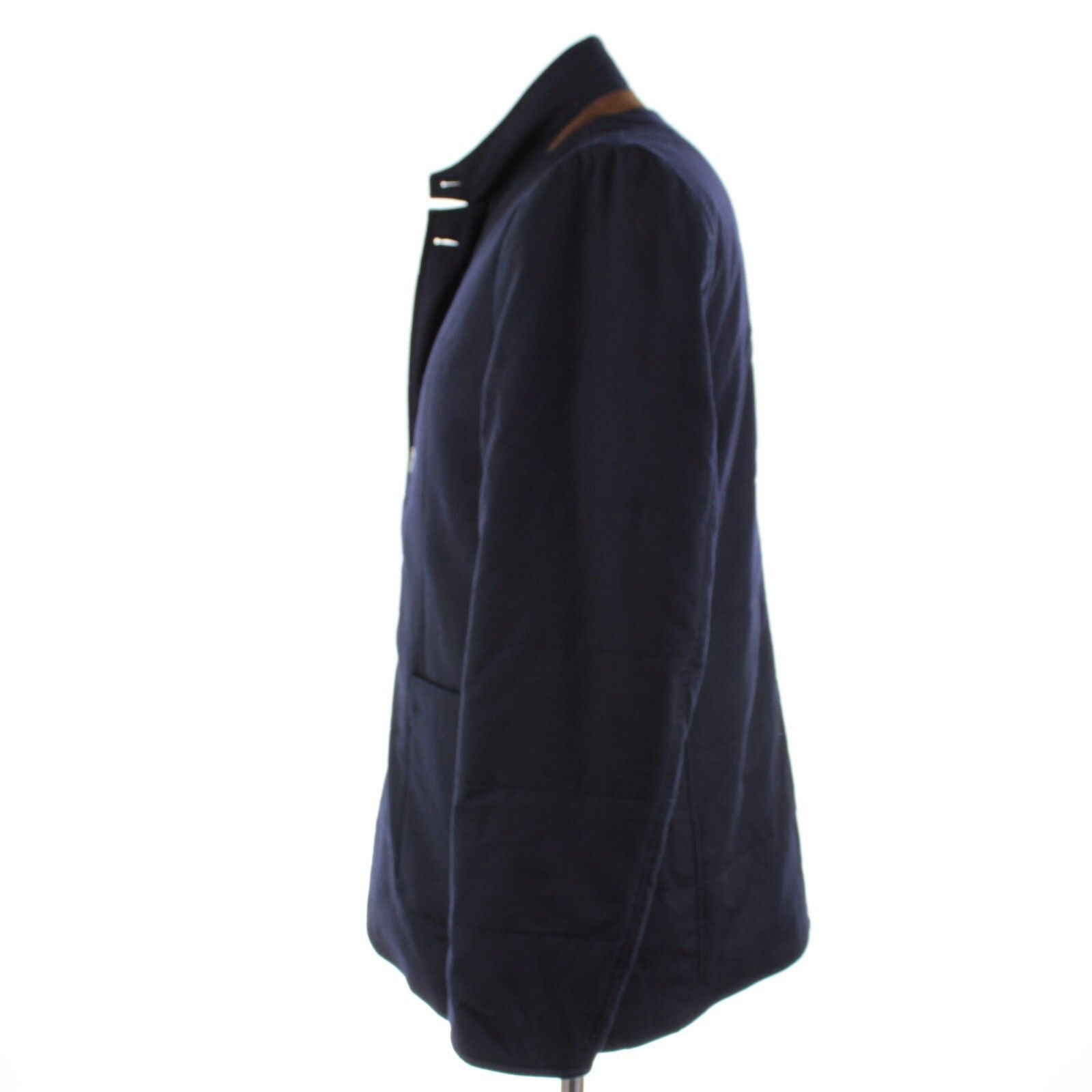 Zanella Zanella Coat Size L US In Blue Wool Size US L / EU 52-54 / 3 - 4 Thumbnail