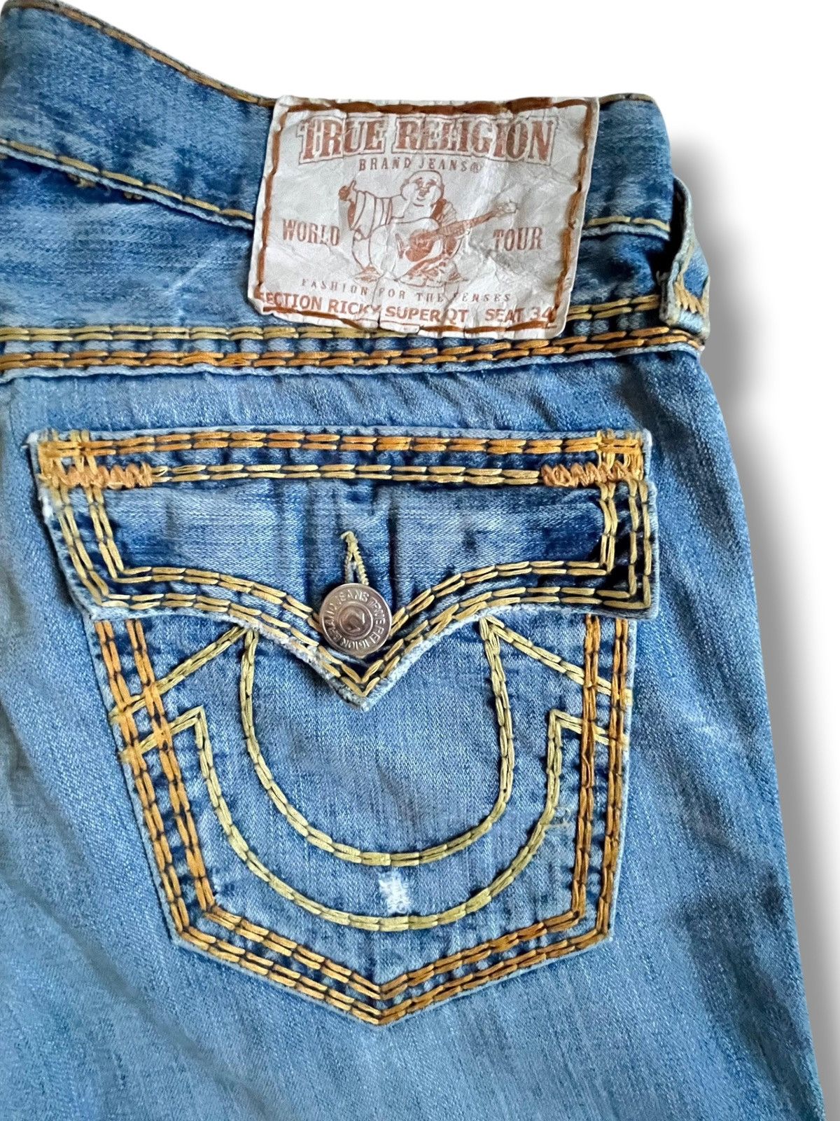 True Religion True Religion Jeans Size US 34 / EU 50 - 4 Thumbnail
