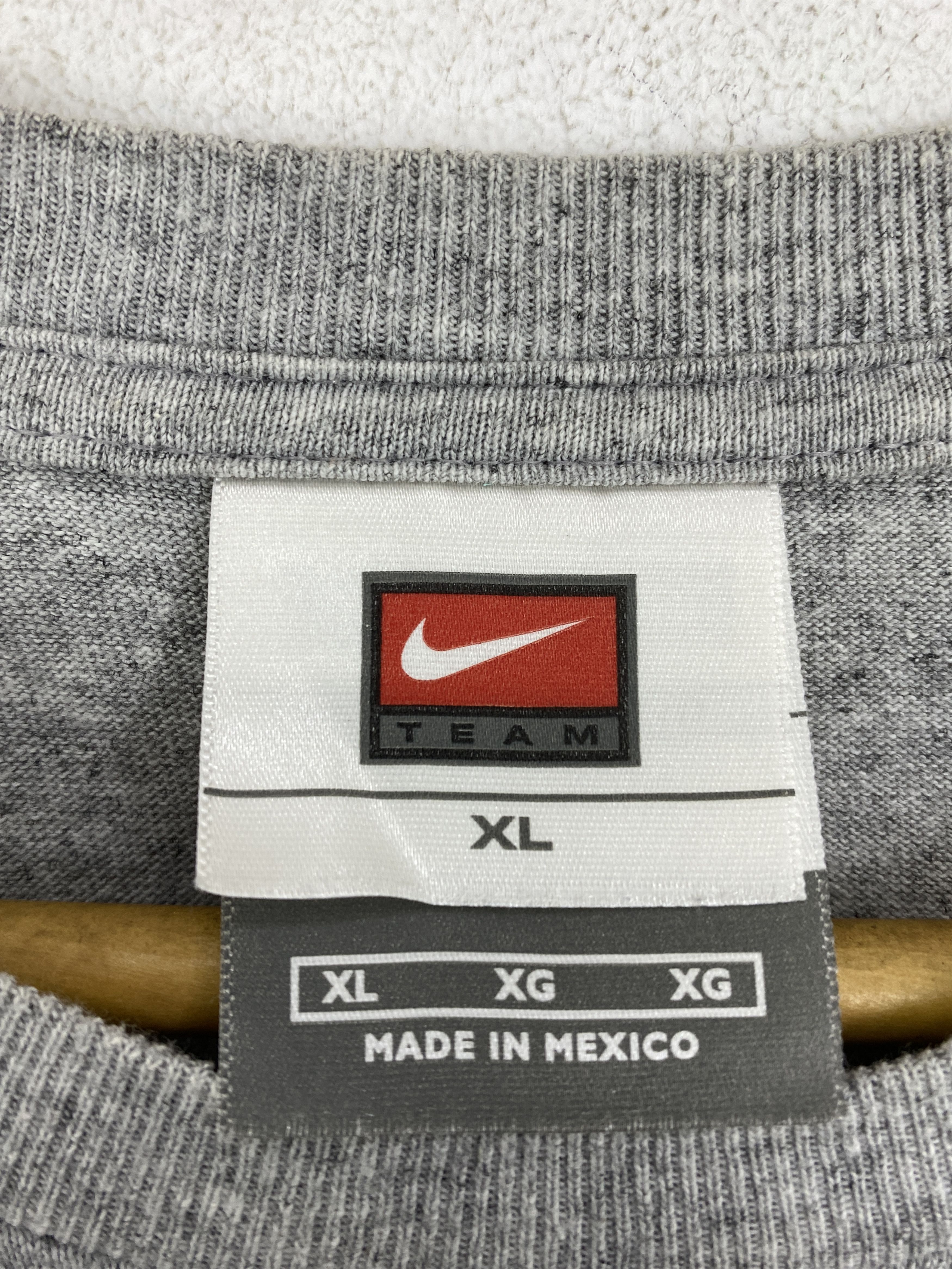 Nike × Vintage Vintage Y2k Nike Rush Spellout Central Logo Tee TA0673 Size US XL / EU 56 / 4 - 5 Thumbnail