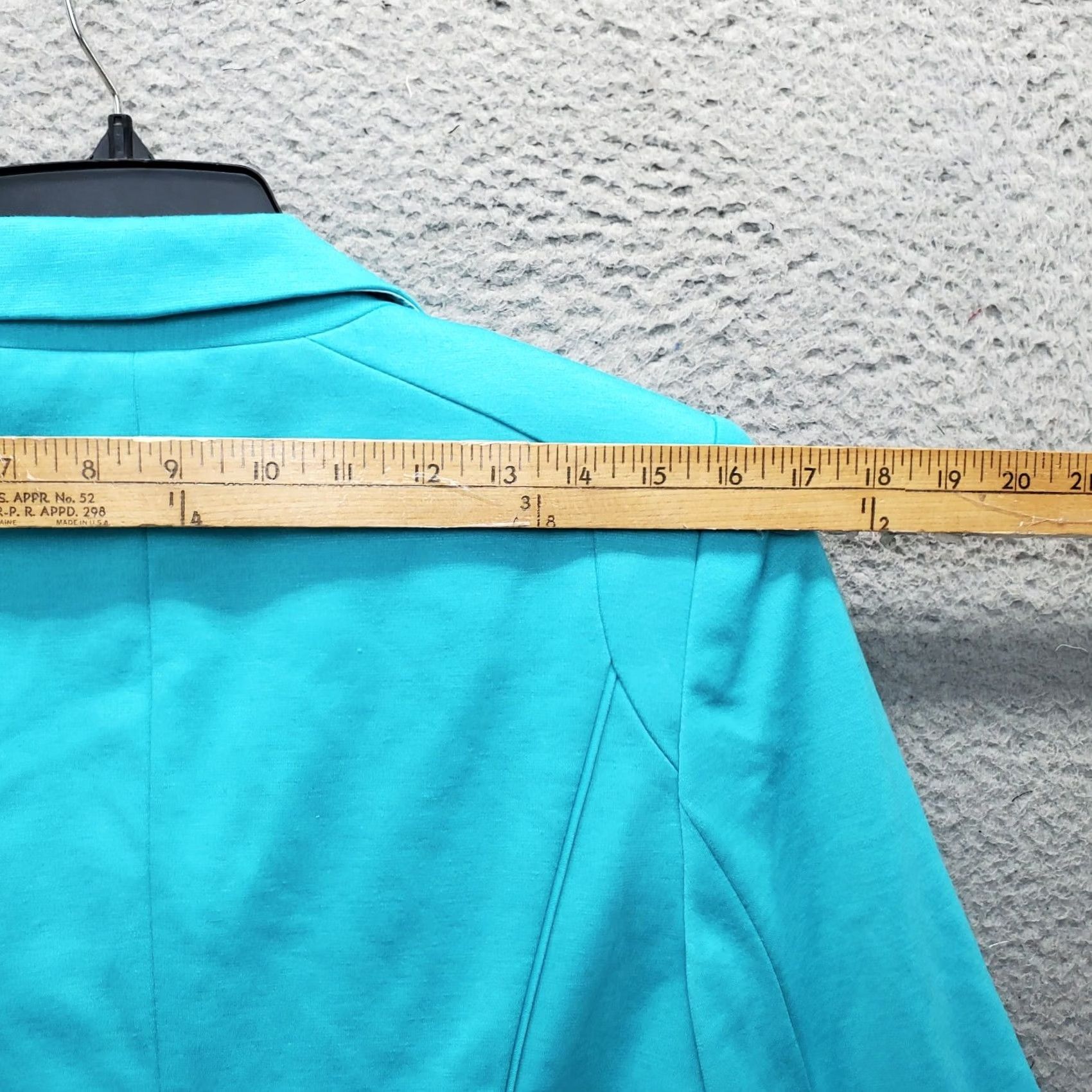Vintage The Limited Blazer Jacket Womens Size M: Blue Solid Notch Lapel Single Breasted, Formal, Business, Jacket, Blazer Size M / US 6-8 / IT 42-44 - 5 Thumbnail
