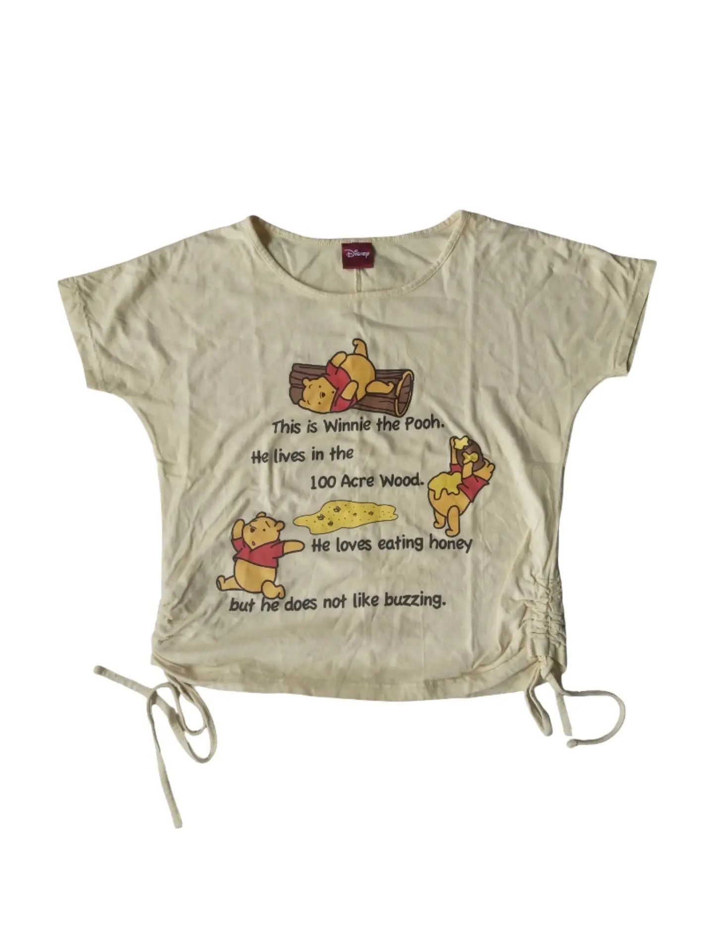 Disney Disney Winnie The Pooh Yellow Woman Top Size M / US 6-8 / IT 42-44 - 1 Thumbnail