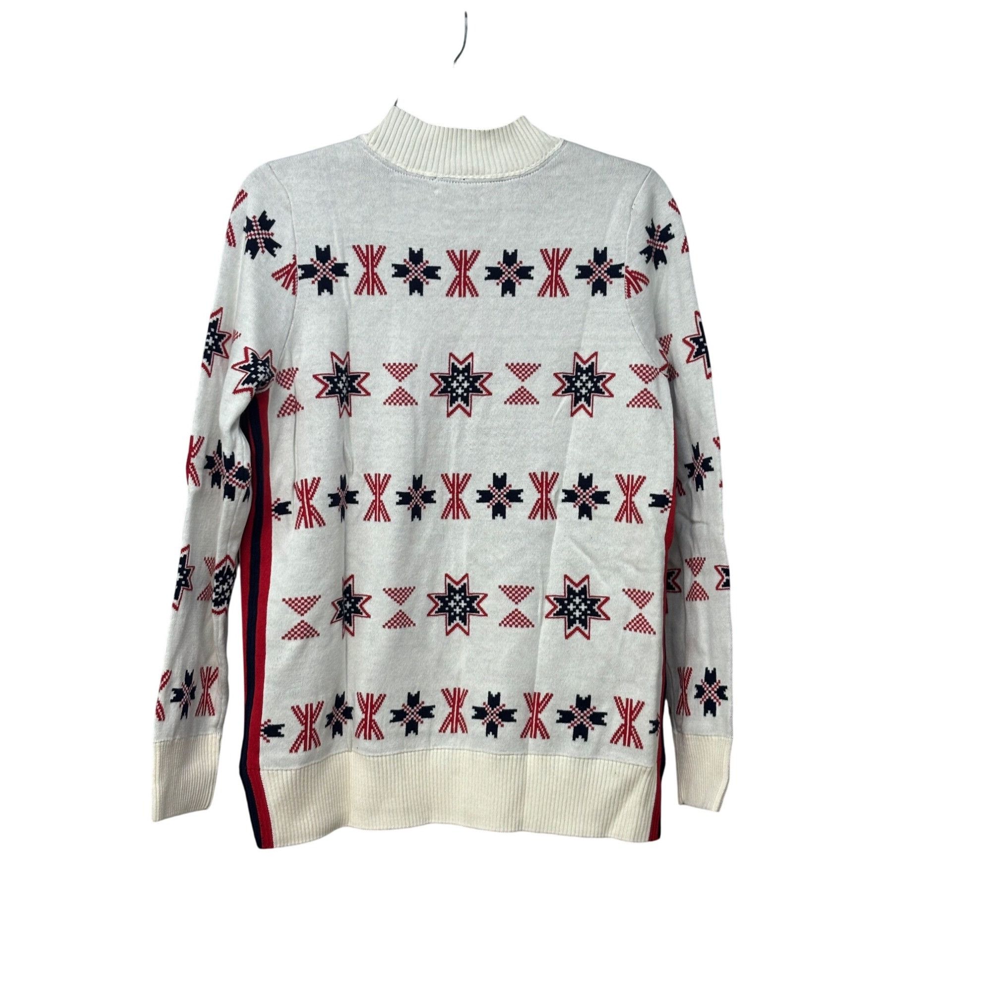 Other Charter Club Mock-Neck Snowflake Sweater, Ivory Combo, M Size M / US 6-8 / IT 42-44 - 10 Thumbnail
