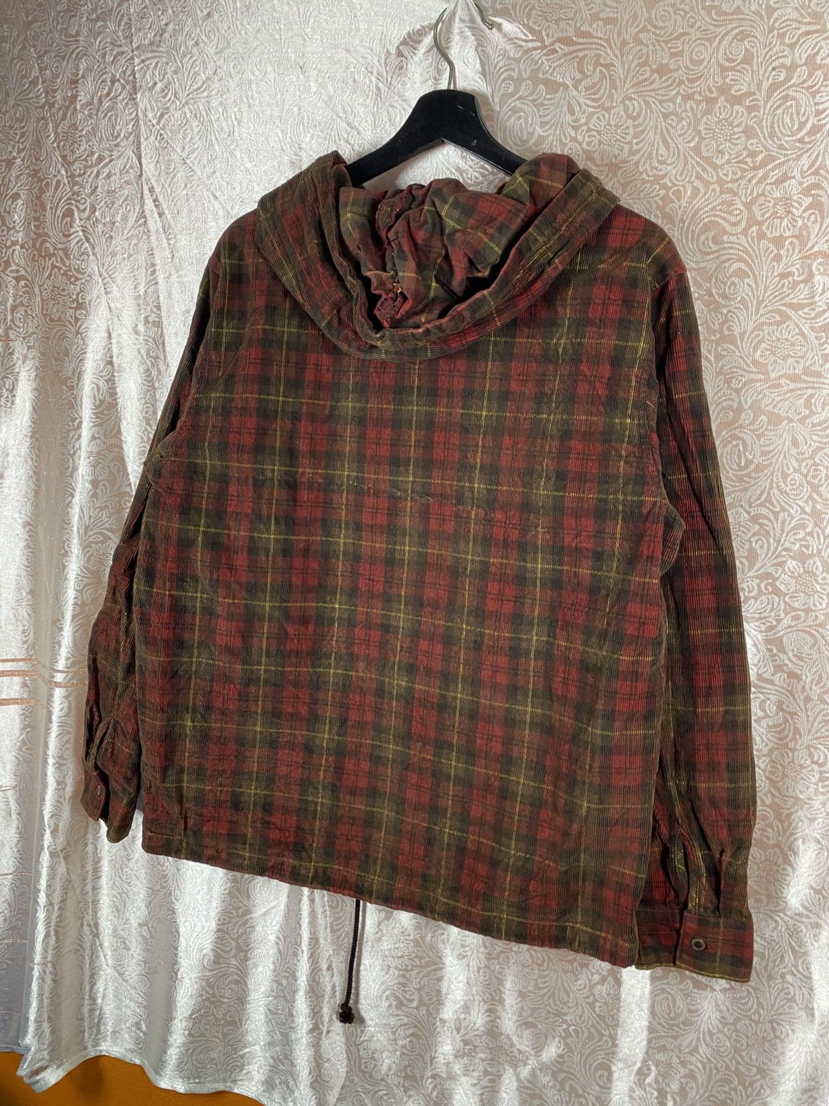 Number (N)ine Invincible x Number (N)ine Plaid Hooded Jacket Zip Hoodie Size US L / EU 52-54 / 3 - 8 Thumbnail