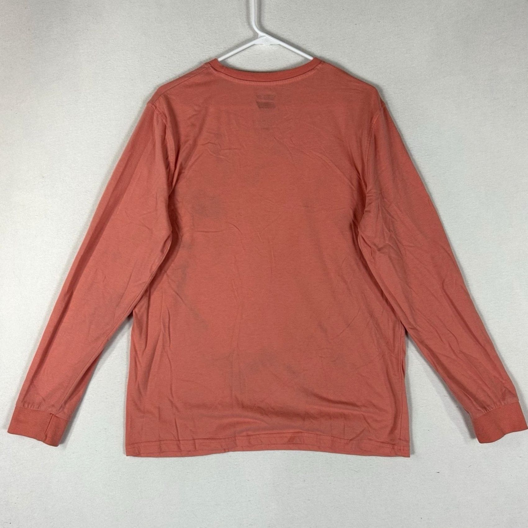 Logo 7 Tom and Jerry Long Sleeve T-Shirt Mens L Orange Graphic Print Logo Top Size US L / EU 52-54 / 3 - 4 Thumbnail