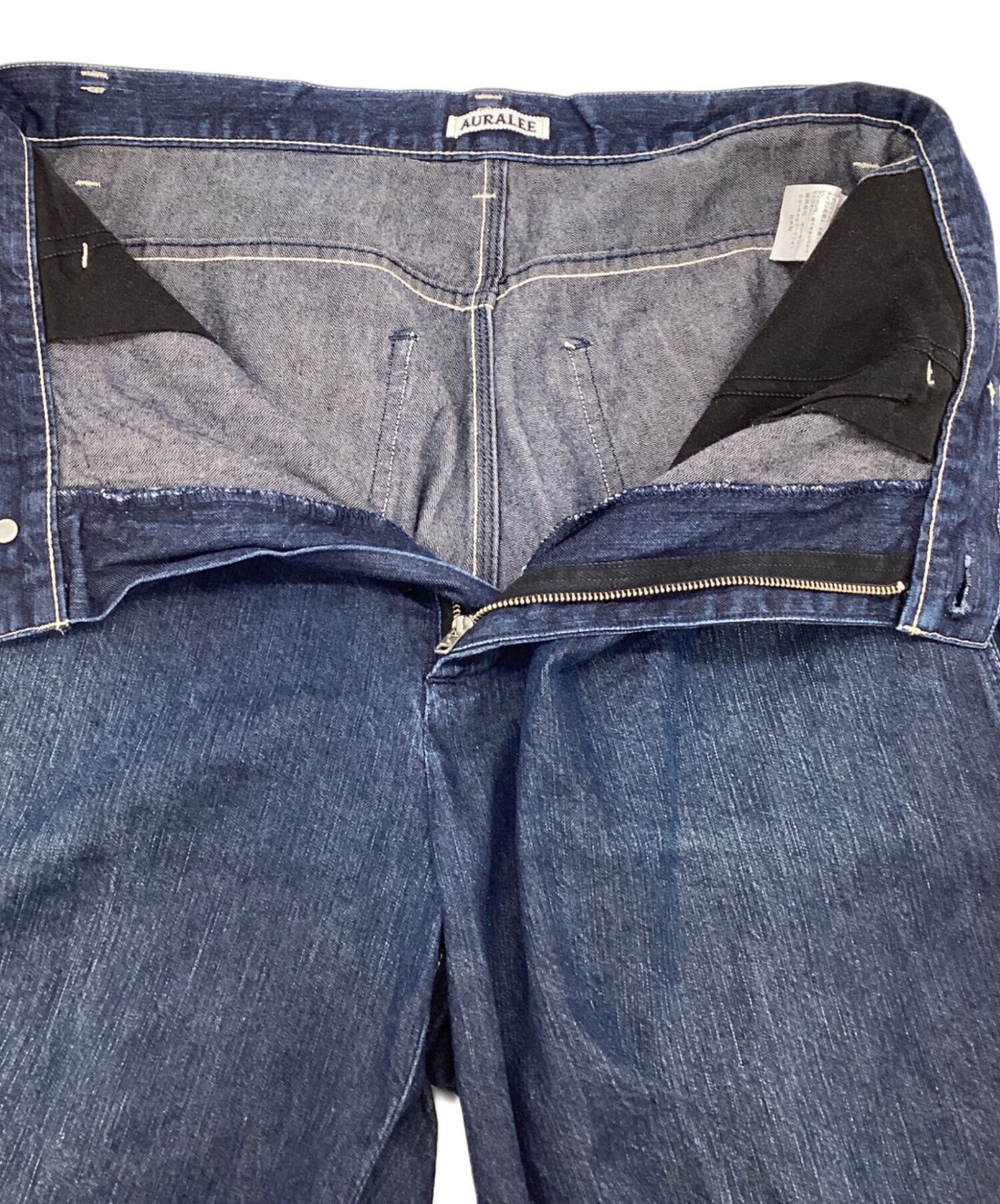 Auralee AURALEE HARD TWIST LIGHT DENIM PANTS 3 Size US 30 / EU 46 - 4 Thumbnail