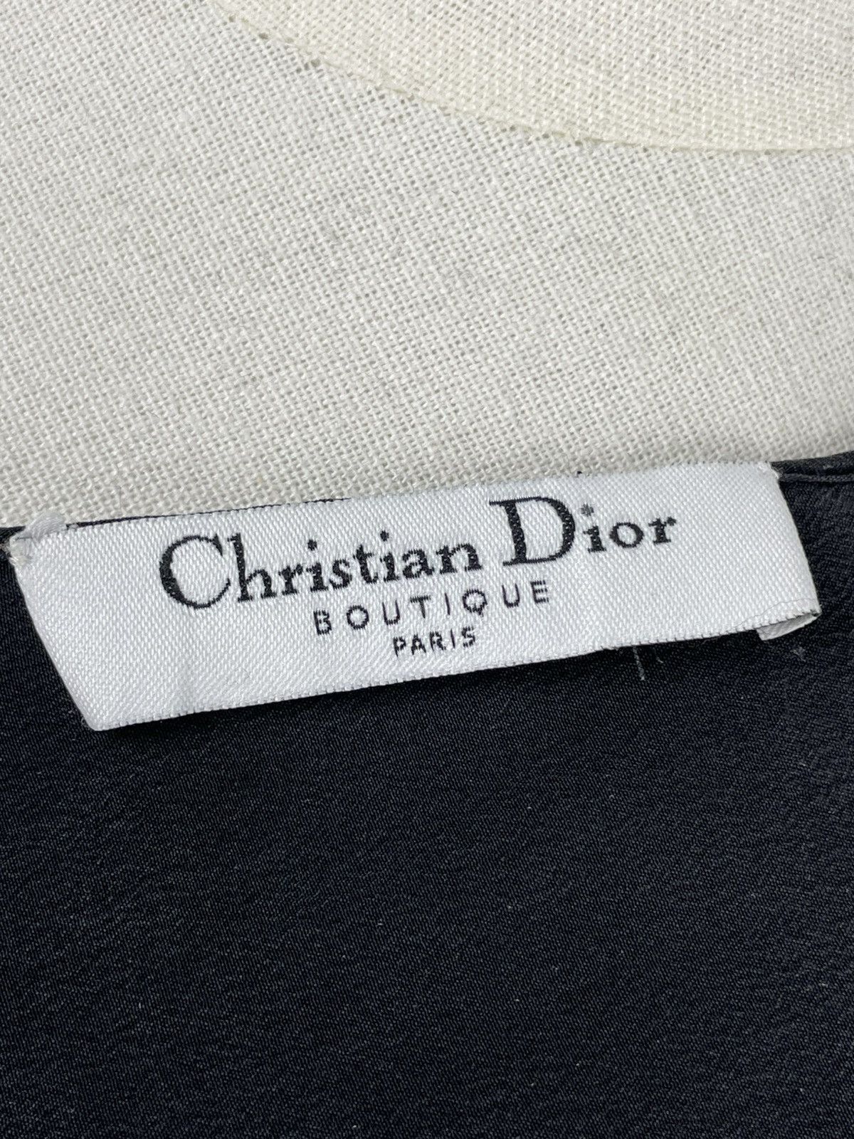Christian Dior Monsieur Authentic Christian Dior 100% Silk Minimalist Tank Top | Size M / US 6-8 / IT 42-44 - 7 Thumbnail