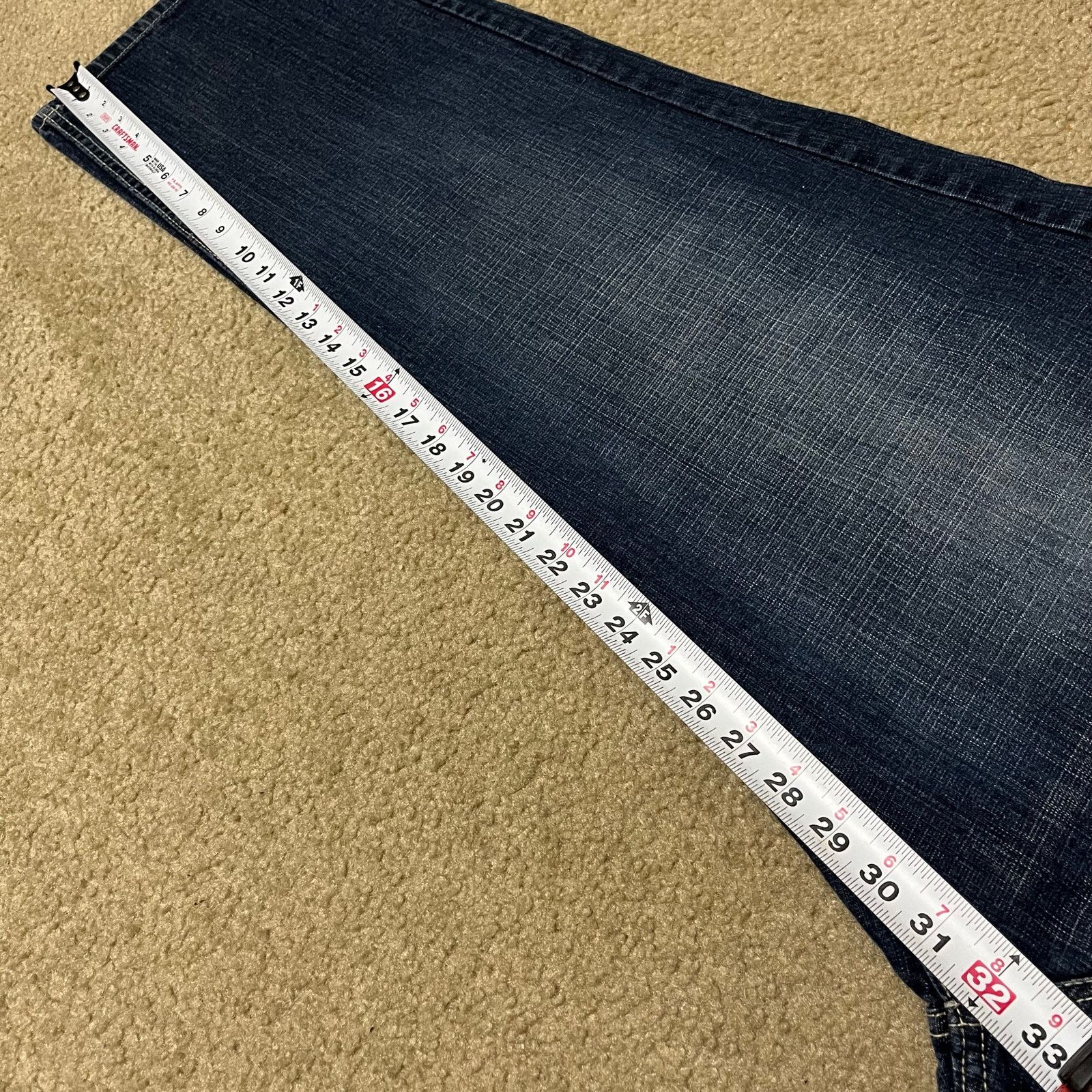 Akademiks Akademiks Y2K Baggy Skater Faded Embroidered Jeans 38Wx32L Size US 38 / EU 54 - 4 Thumbnail