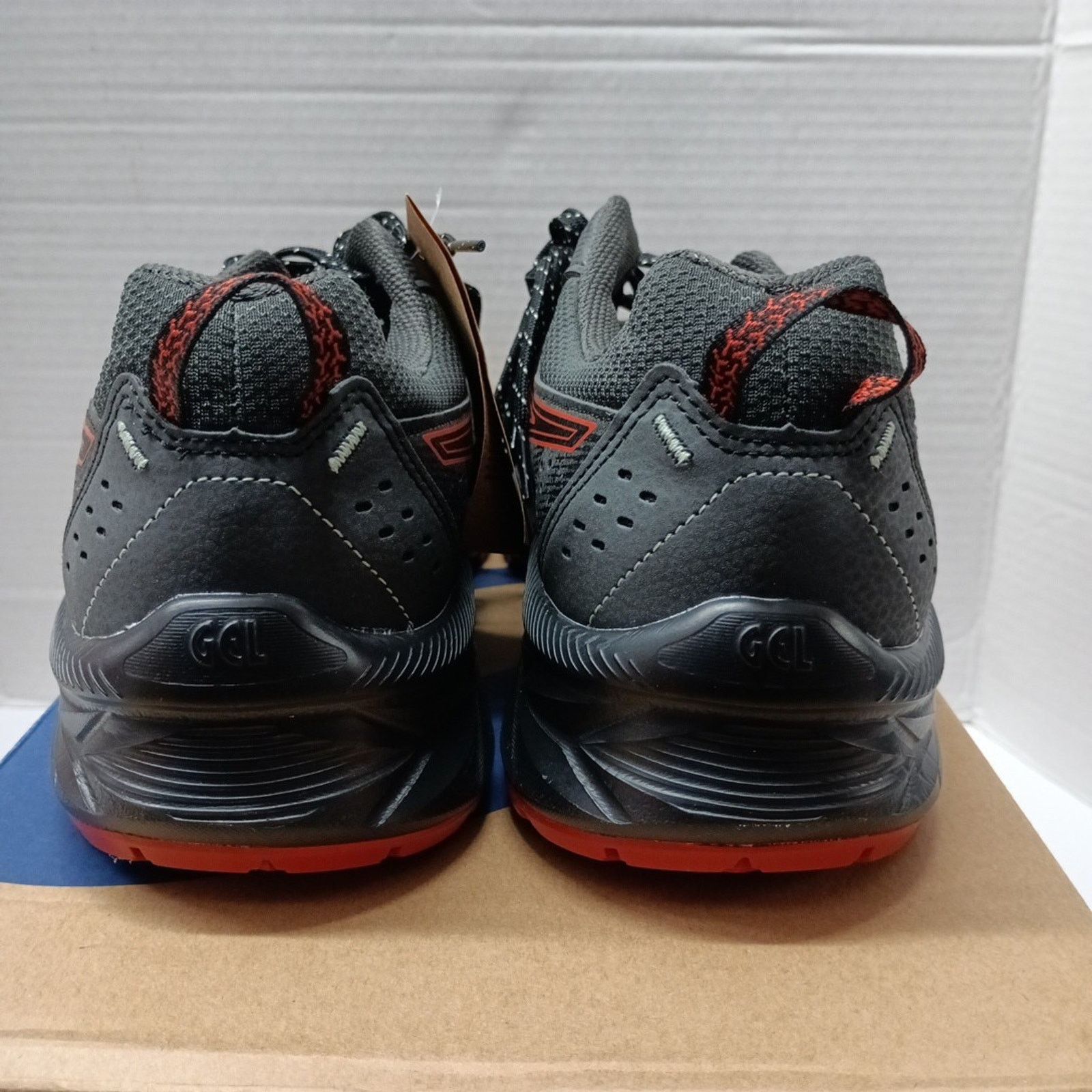 Asics ASICS Gel-Venture 9 Shoes Men's Size 11 Wide (4E) Gray Red Size US 11 / EU 44 - 4 Thumbnail