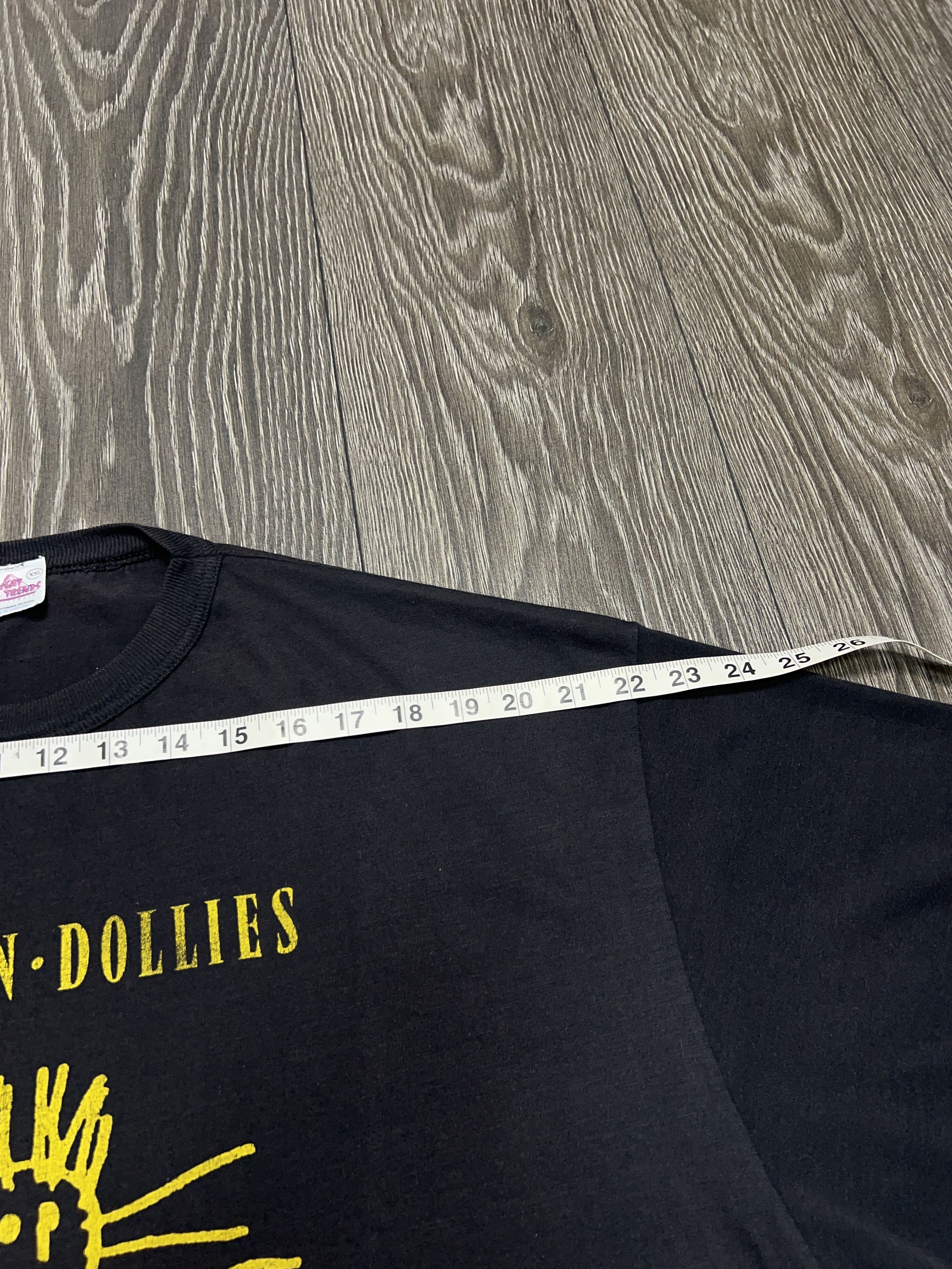 Vintage 1980s/1990s The Corn Dollies British Indie Band T Shirt Tee Size US XXL / EU 58 / 5 - 6 Thumbnail