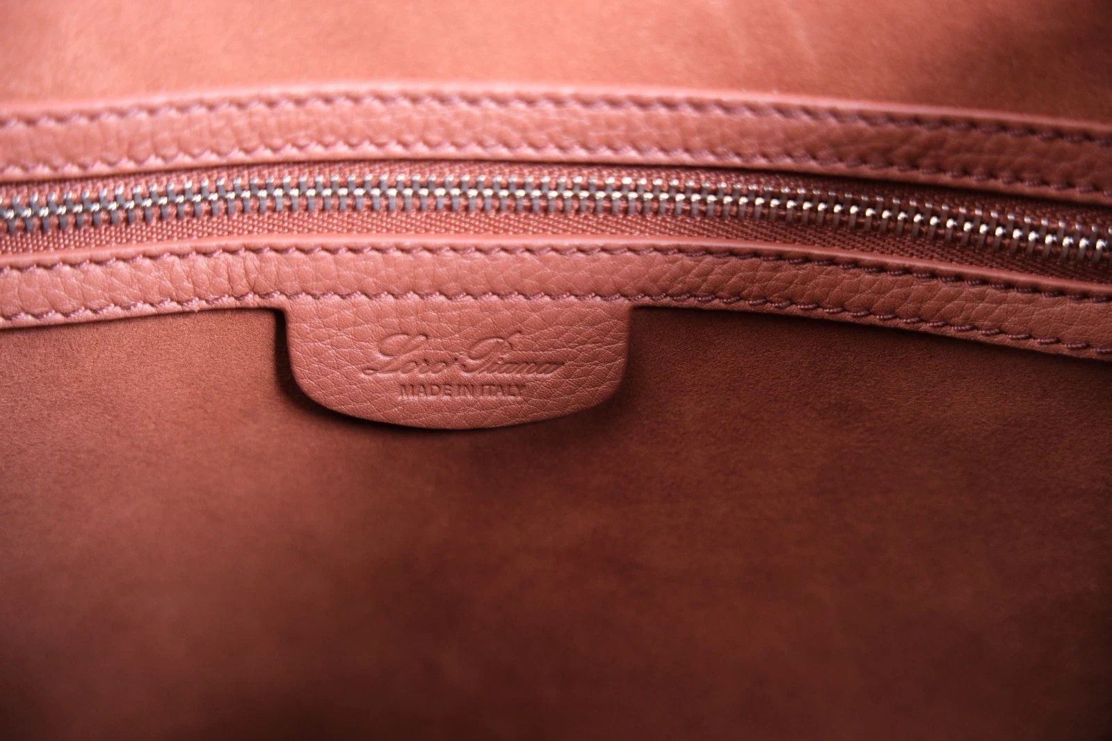 Loro Piana New LORO PIANA Sesia Happy Day Brown Leather Shoulder Bag Size ONE SIZE - 7 Thumbnail
