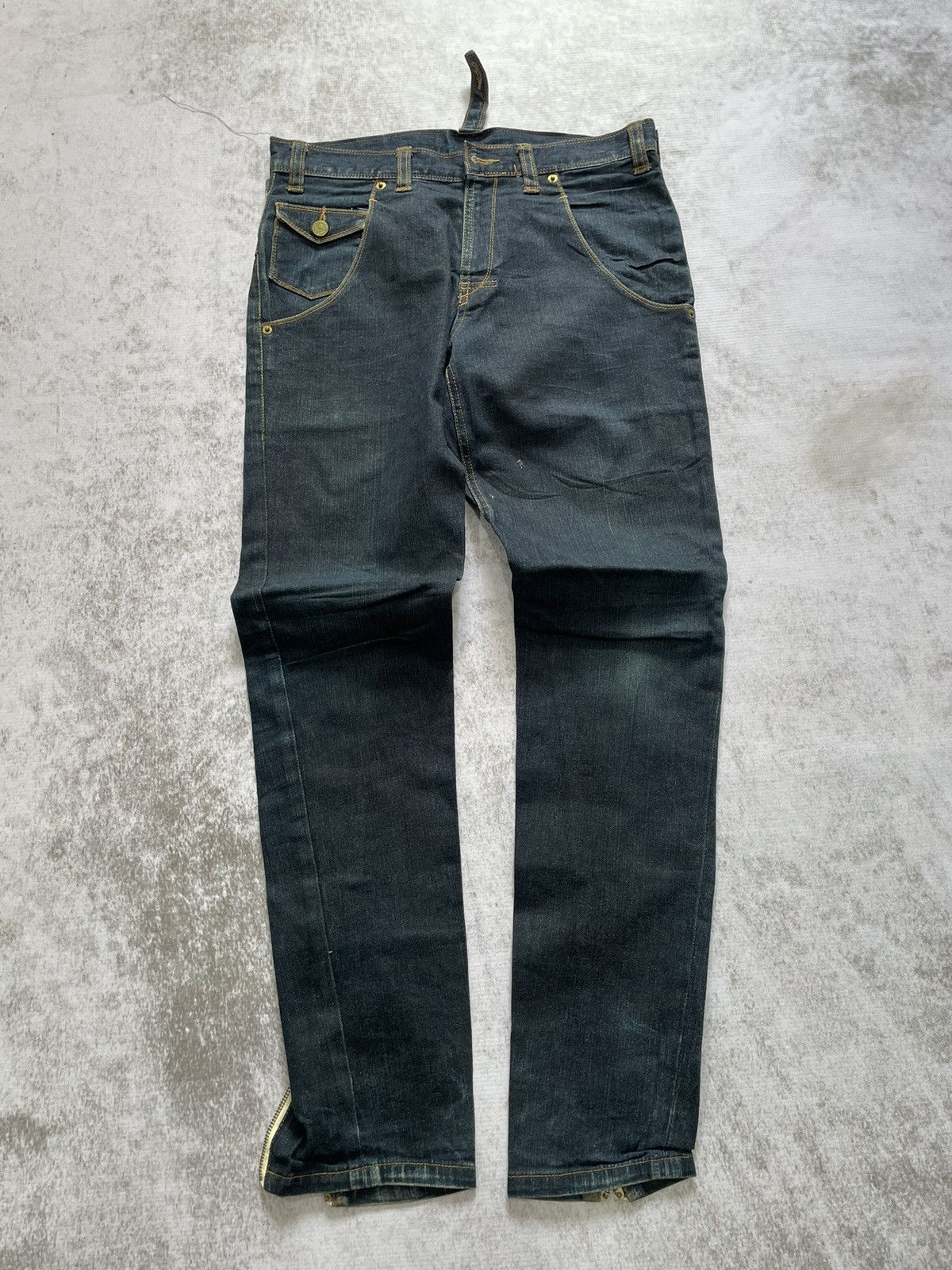 2000s PPFM Seditionaris denim pants y2k style