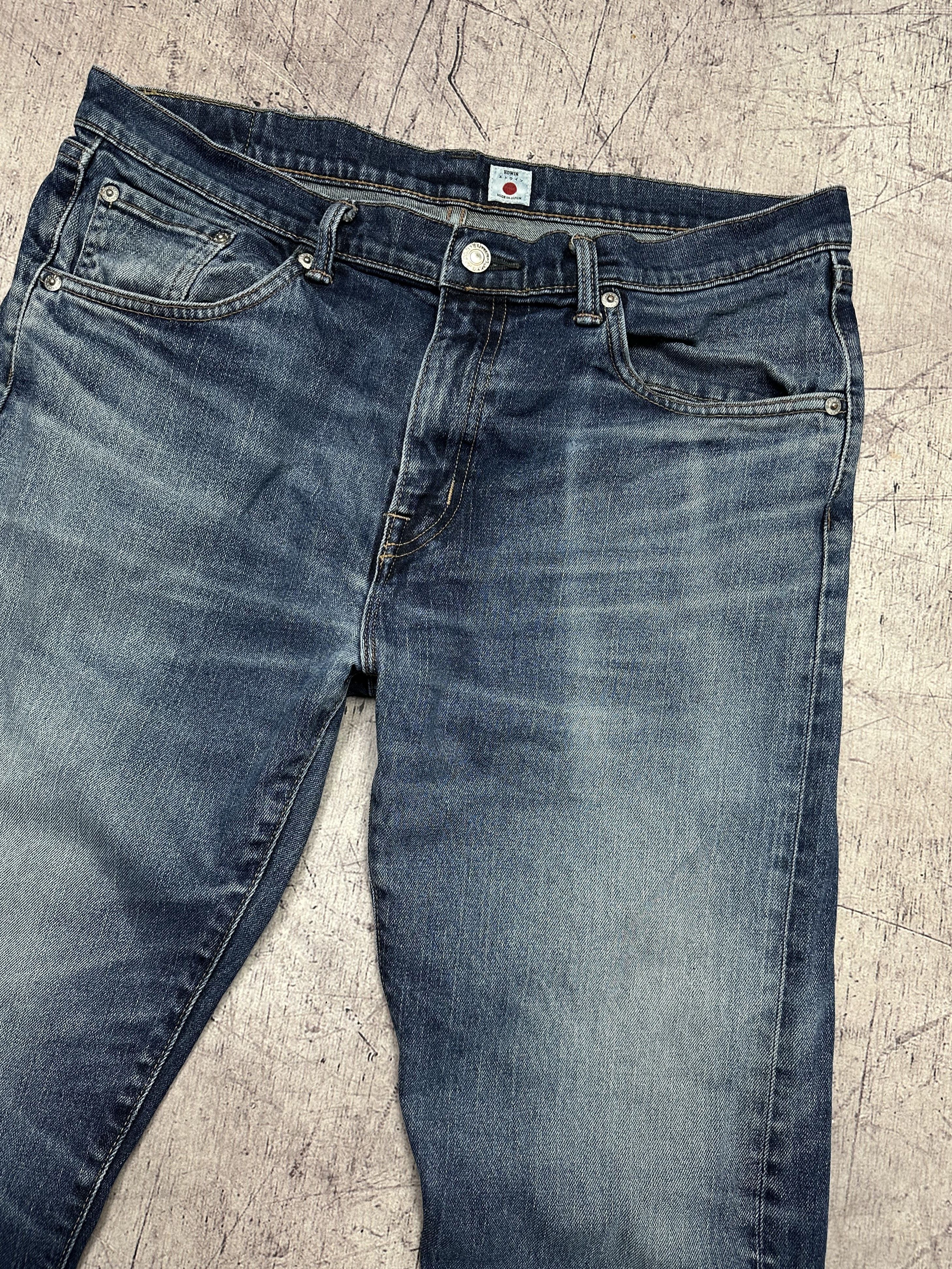 Edwin Edwin Mens Slim Tapered Denim Pants Jeans Made in Japan Size US 34 / EU 50 - 5 Thumbnail