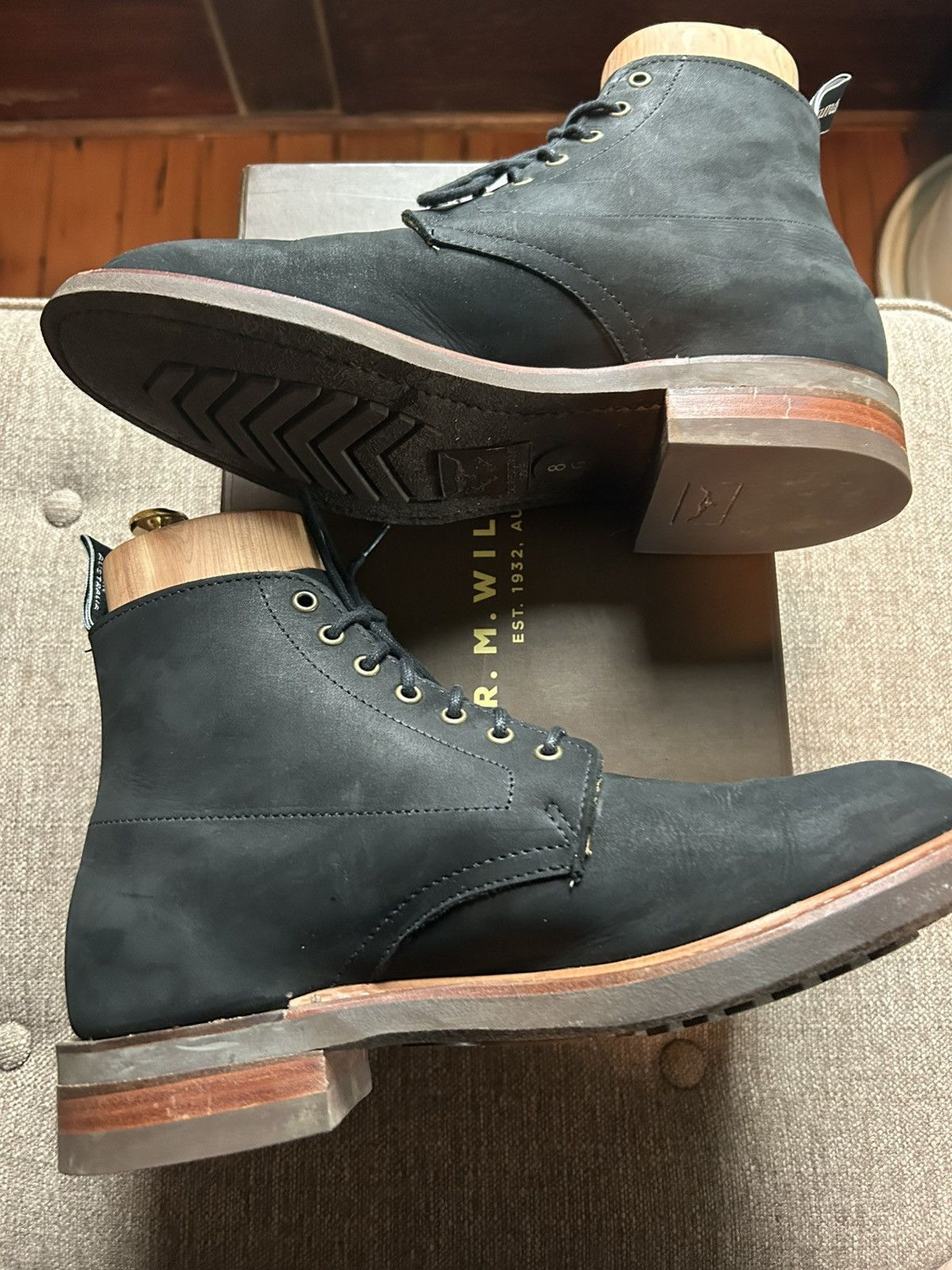 R.M. Williams R.M. Williams Mens Rickaby Leather Boots Size US 9 / EU 42 - 8 Thumbnail