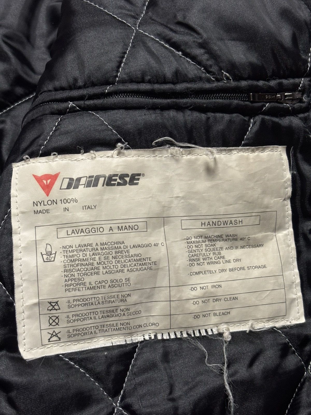 Dainese Rare VTG Dainese Motorcycle Jacket Nylon Insulated Mens 52 L Size US L / EU 52-54 / 3 - 19 Thumbnail