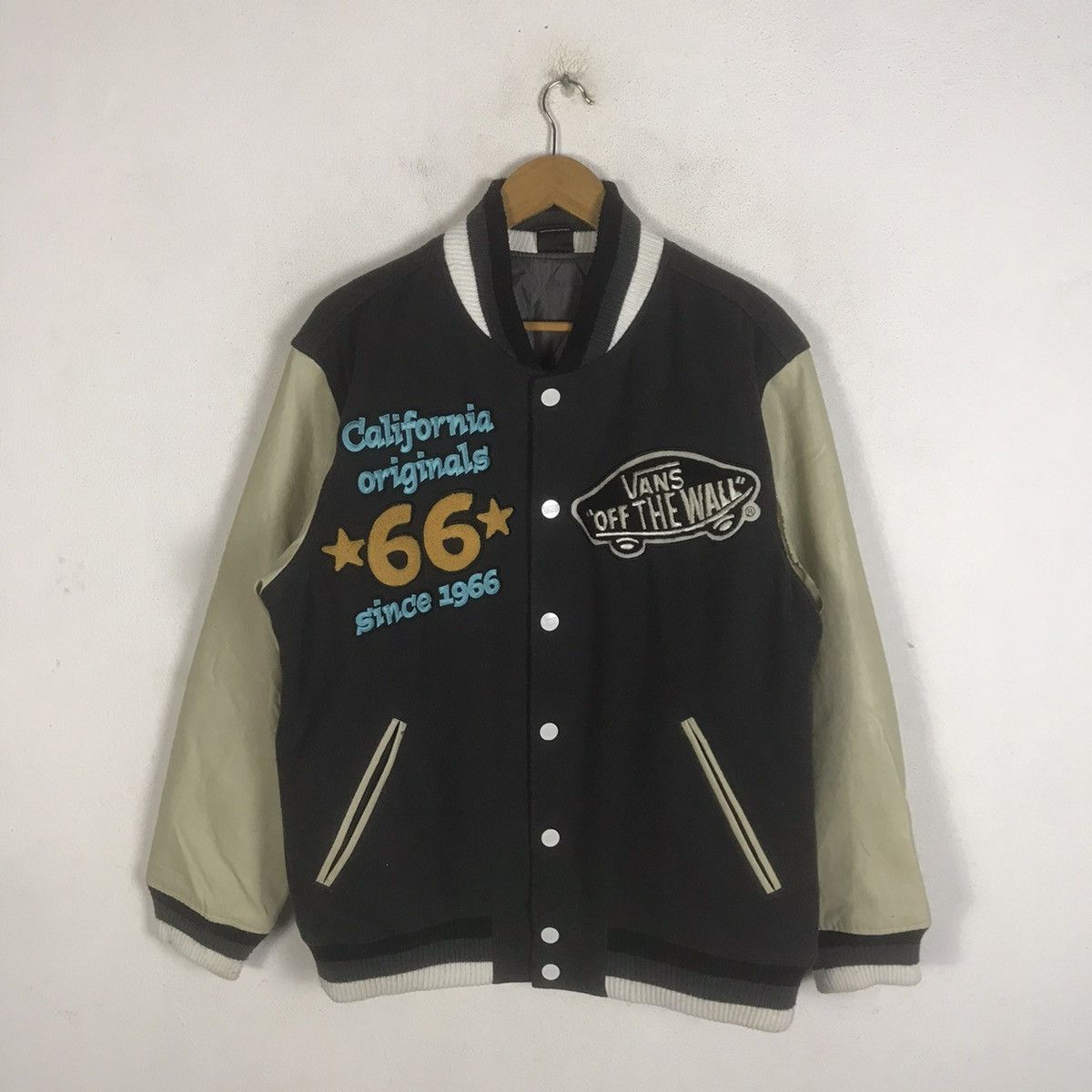 🔥Rare🔥Vintage Vans Big Logo Varsity Jacket