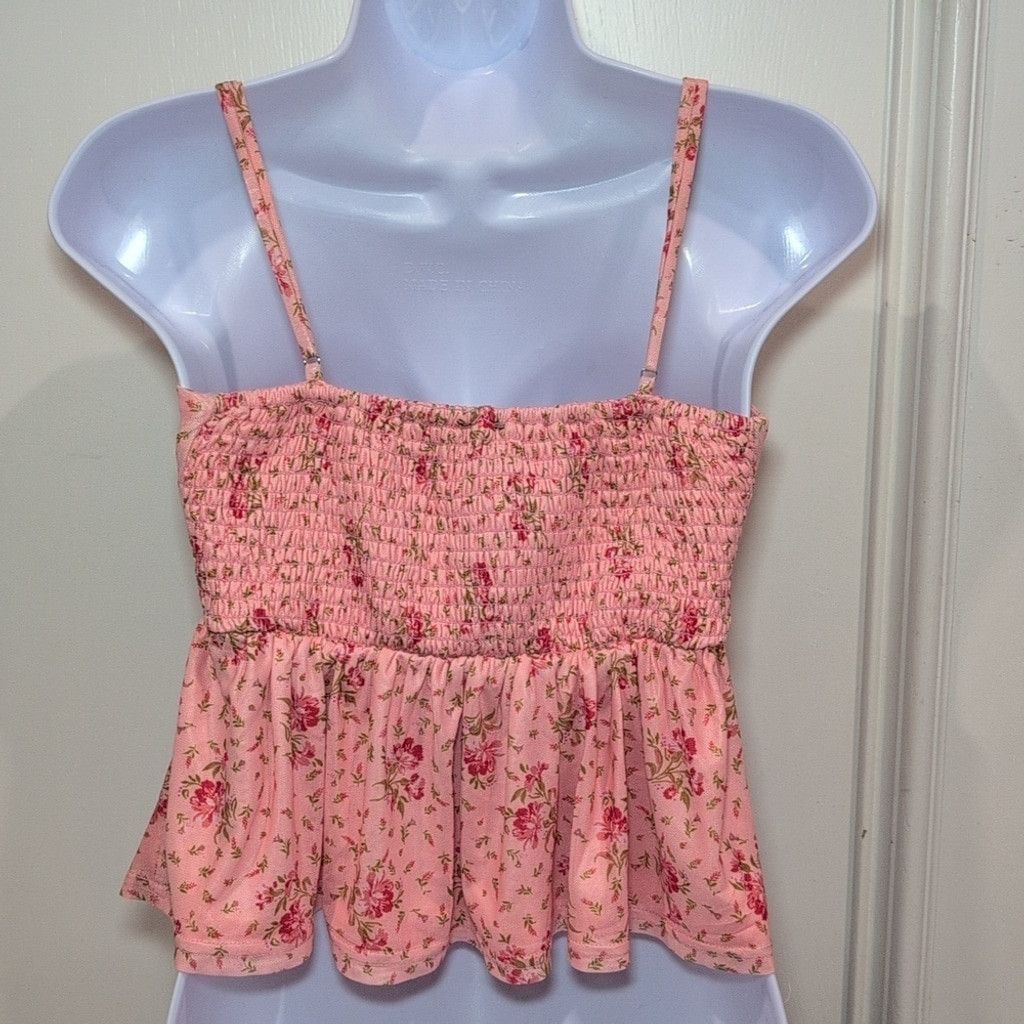 Lulus Lulu's Floral Pink Women's Top size XS Size XS / US 0-2 / IT 36-38 - 4 Thumbnail