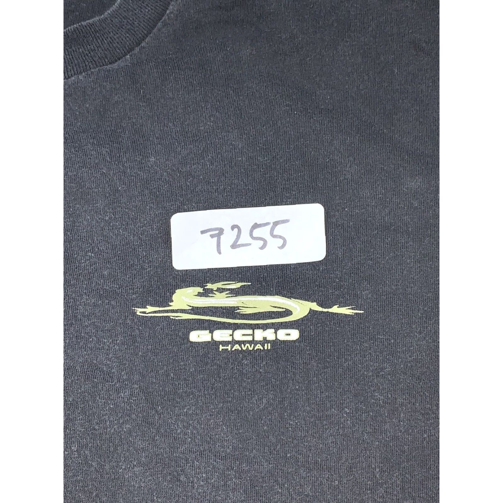Vintage VINTAGE Gecko Hawaii T Shirt M Black Beach Gecko Hawaii T Shirt M Black Casual Beach Surf Skulls #7255 Mens Short Sleeve Crew Neck Graphic Print Size US M / EU 48-50 / 2 - 2 Thumbnail