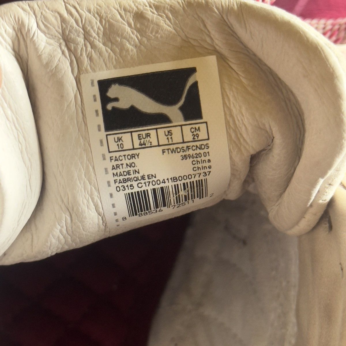 Ronnie Fieg Ronnie Fieg Puma : R698 Low TSP Sakura Size US 11 / EU 44 - 7 Thumbnail