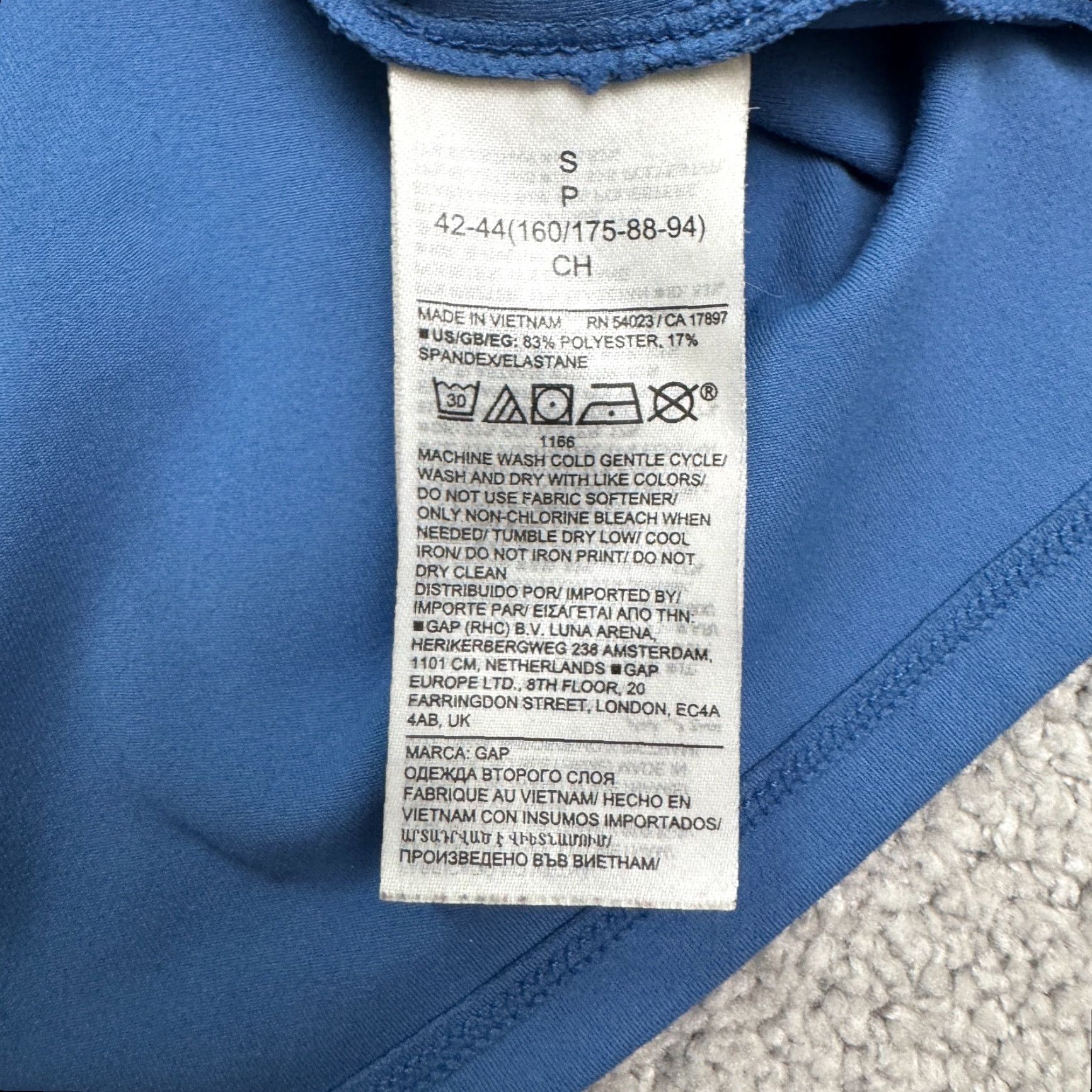 Gap Gap Fit Polo Mini Dress Womens Small Blue Sleeveless Racerback Polo Dress City Classic College Golfcore Activewear Shirt Womens Size S / US 4 / IT 40 - 6 Thumbnail