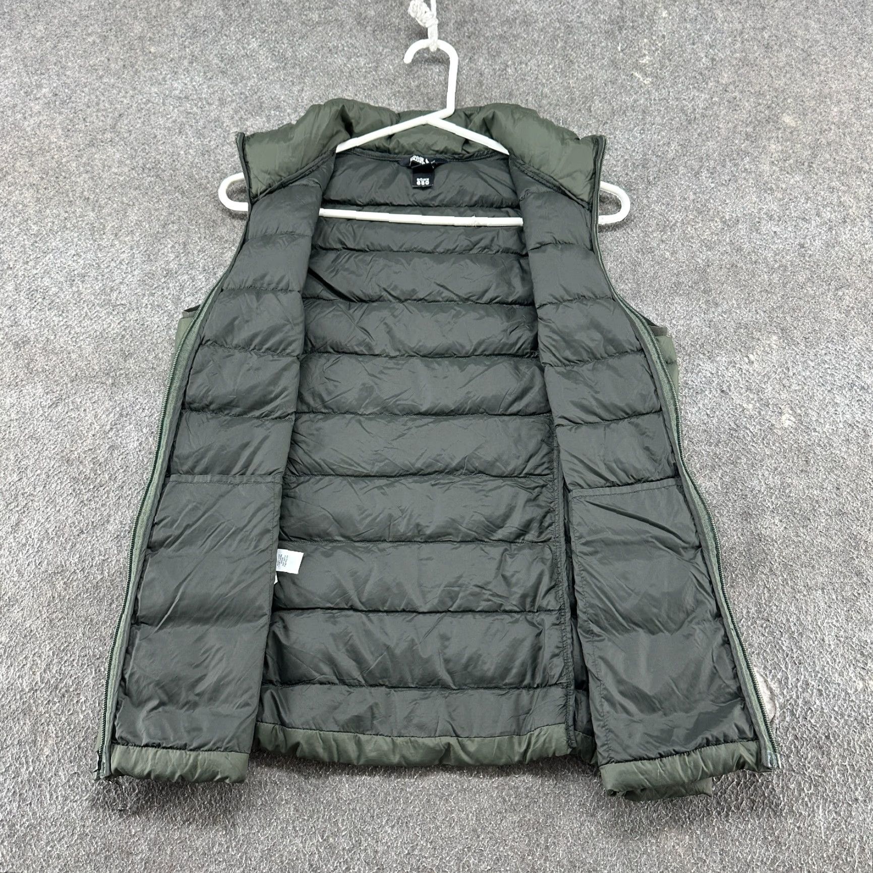 Eddie Bauer VINTAGE Eddie Bauer Vest Womens M Green Puffer Insulated Full Zip Feather Down EB650 Size M / US 6-8 / IT 42-44 - 2 Thumbnail