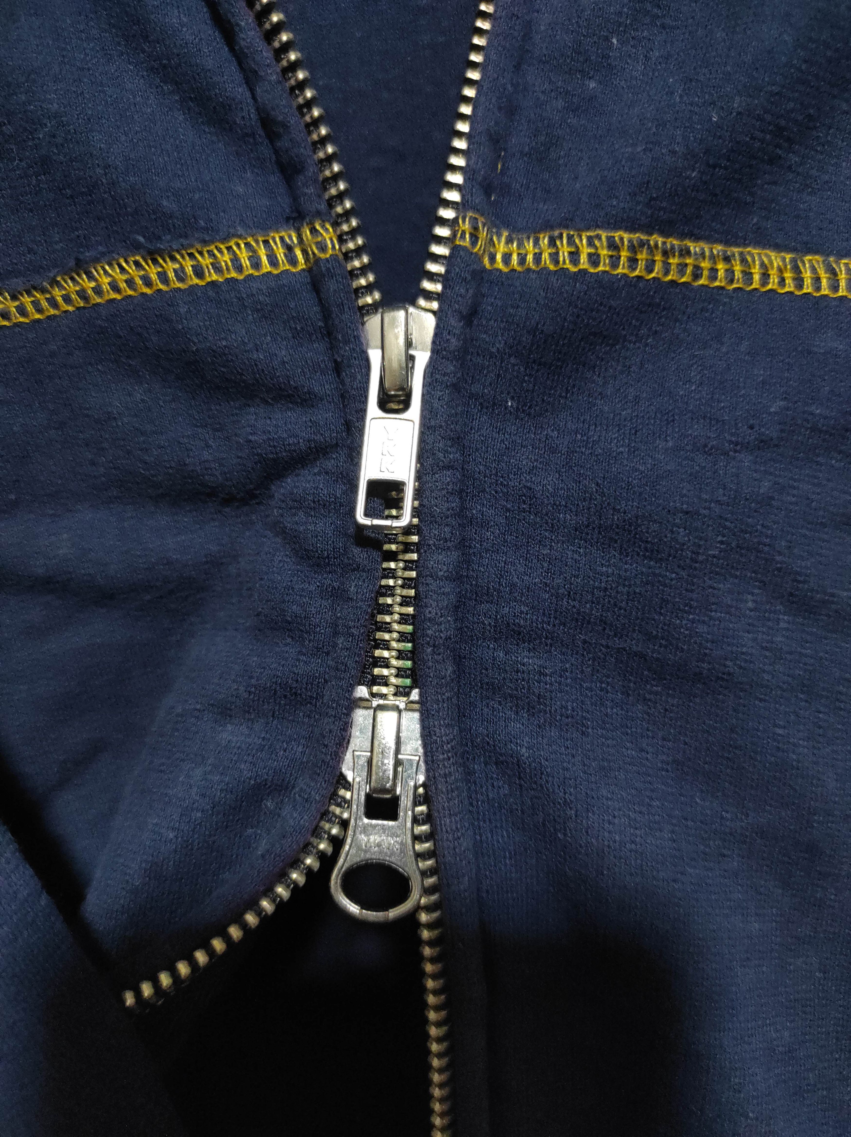 Yasuyuki Ishii Bleu Mavie Double Zip Fur Hoodie Ifsixwasnine Lgb Style Size S / US 4 / IT 40 - 4 Thumbnail