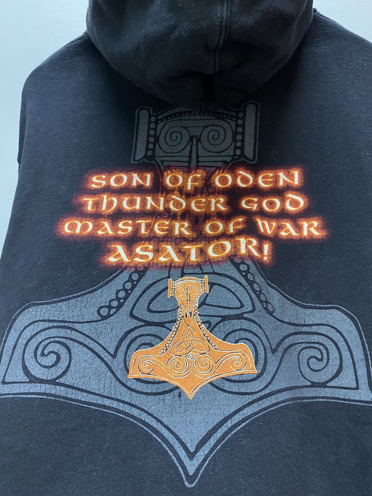 Band Tees × Vintage Vintage Amon Amarth Band Hoodie Size US M / EU 48-50 / 2 - 23 Thumbnail