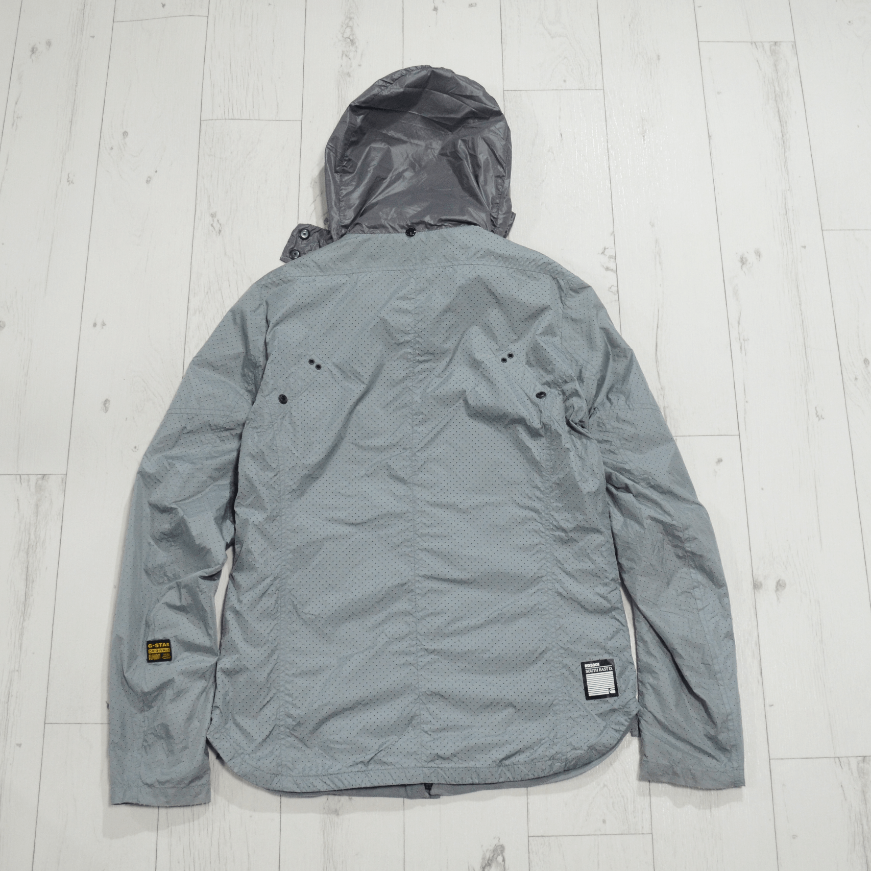 G-Star G-star Raw Light Grind Perfor Jacket Hooded Size L-M Gray Size US L / EU 52-54 / 3 - 11 Thumbnail