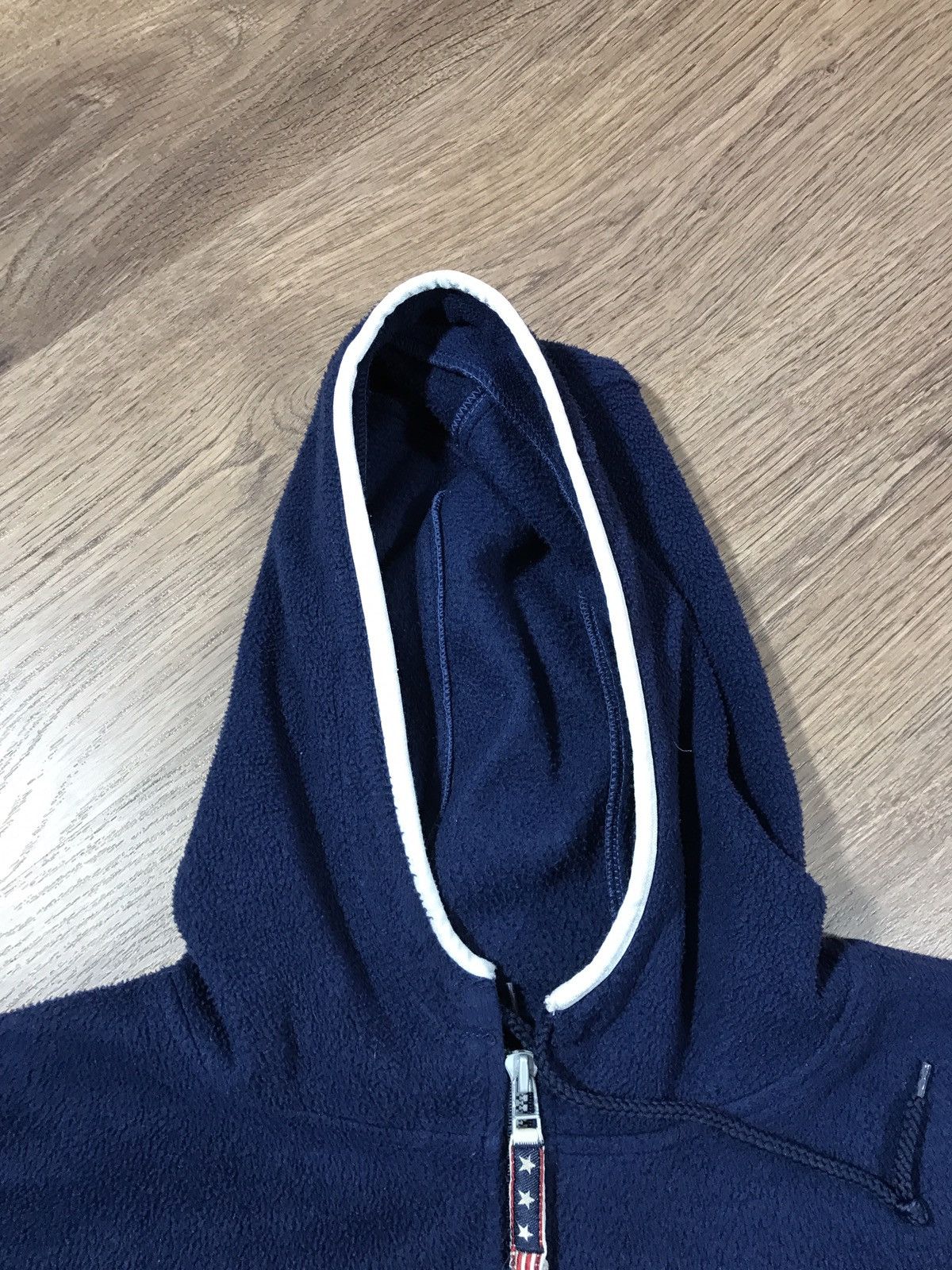 Vintage Vintage 90s USA Sports 1/4 Zip Hoodie Fleece Jacket Size US XXL / EU 58 / 5 - 7 Thumbnail