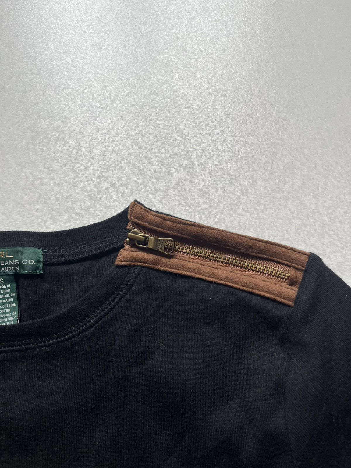 Polo Ralph Lauren Vintage 90s polo Ralph Lauren basic long sleeve with zipper Size S / US 4 / IT 40 - 4 Thumbnail