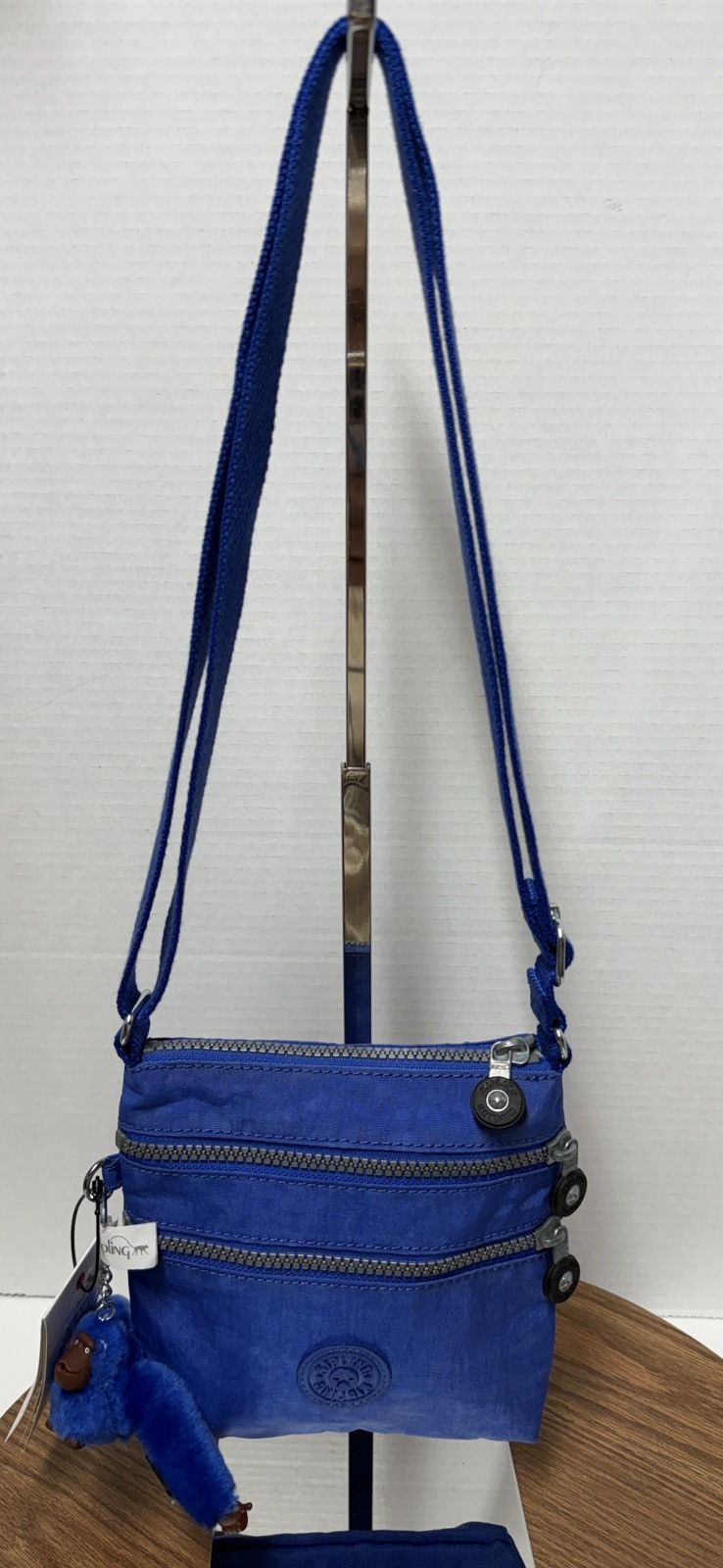 Other Kipling Glacierblu Alvar Crossbody Monkey Keychain Size ONE SIZE - 2 Thumbnail