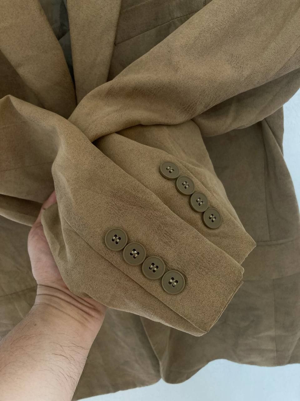 Andrew Fezza Vintage Andrew Fezza Microsuede Blazer Size 40S - 6 Thumbnail
